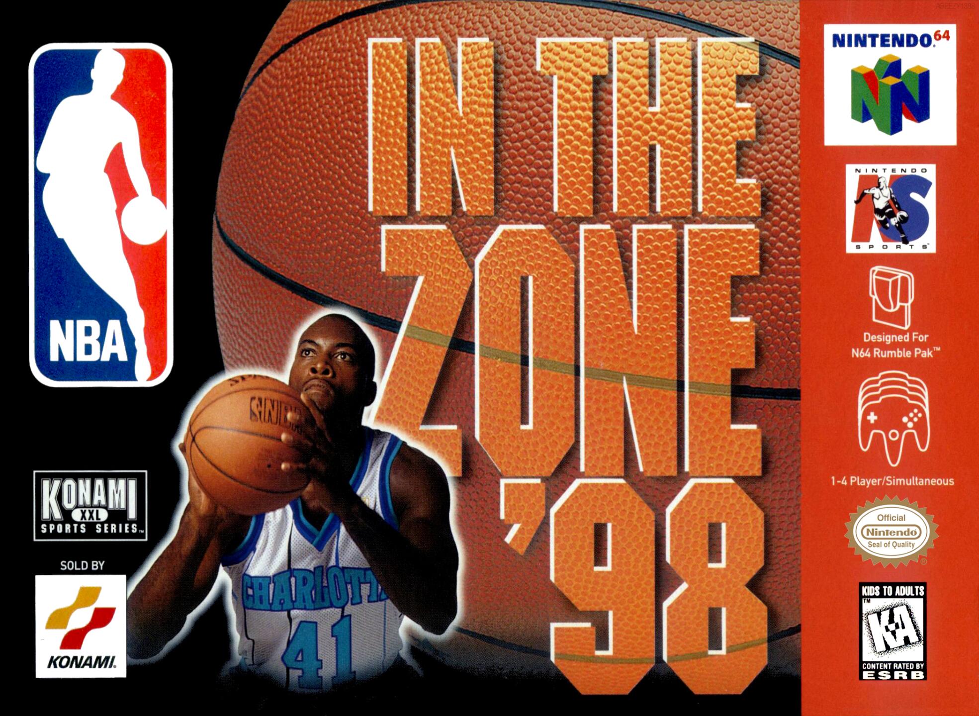 NBA in the Zone '98 (USA) Cover