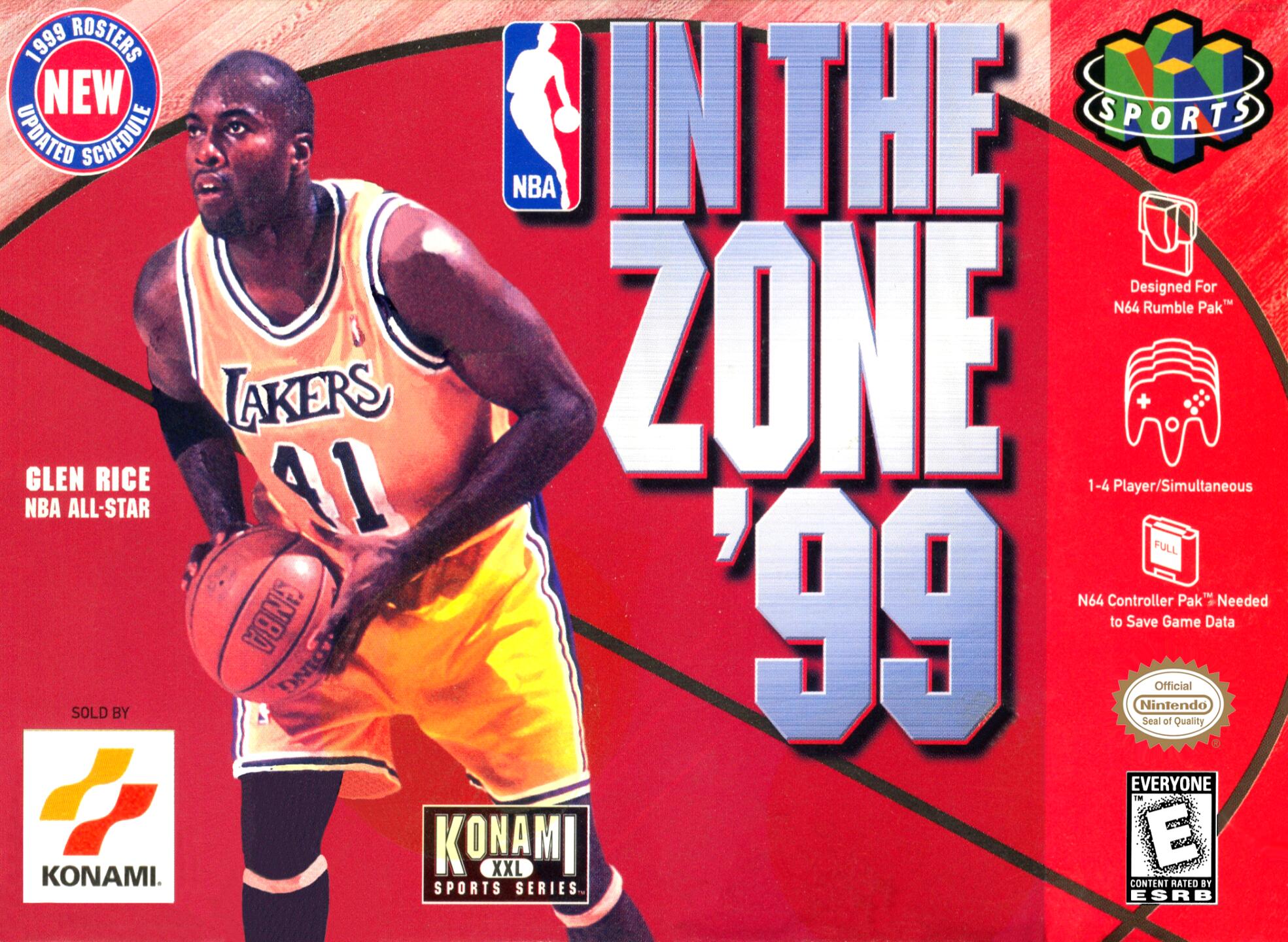 NBA in the Zone '99 (USA) Cover