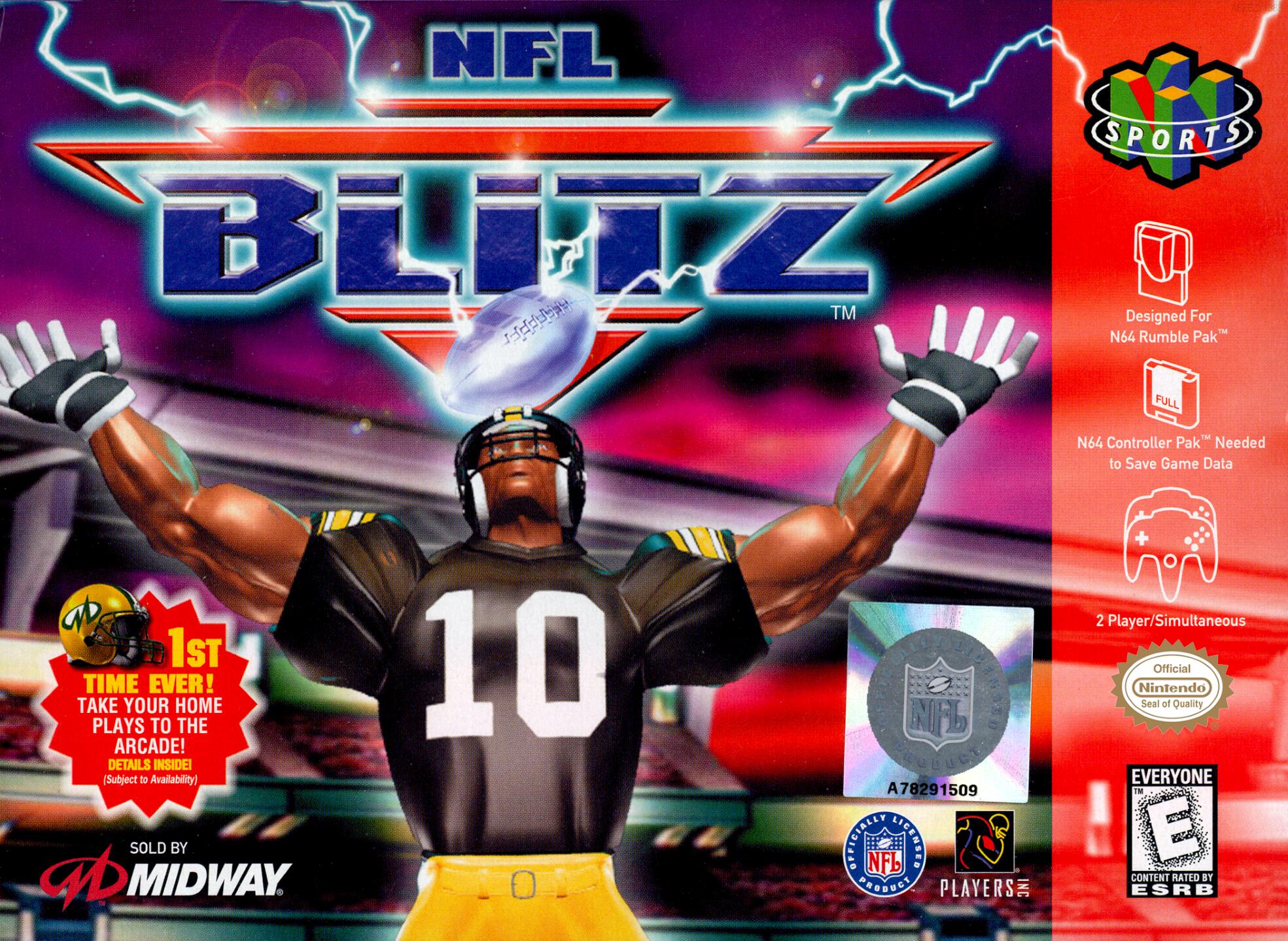 NFL Blitz (USA) Cover