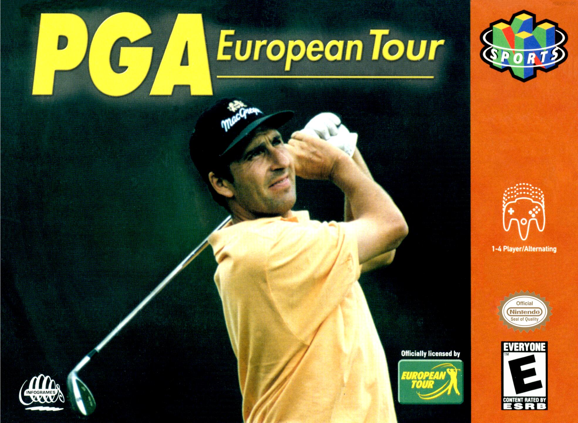 PGA European Tour (USA) Cover