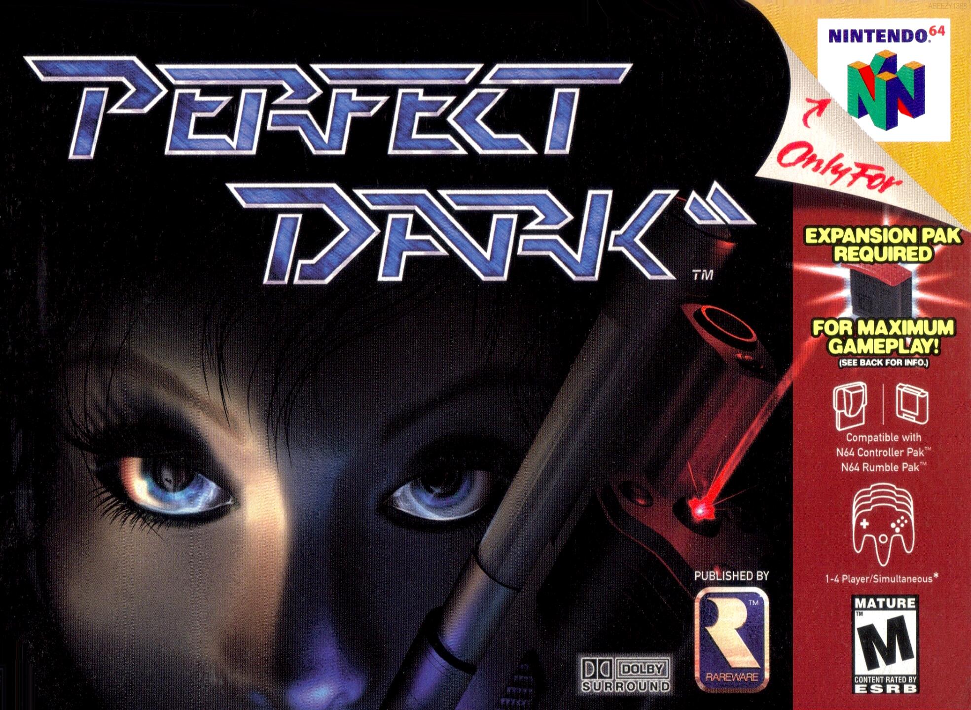 Perfect Dark (USA) (Rev 1) Cover