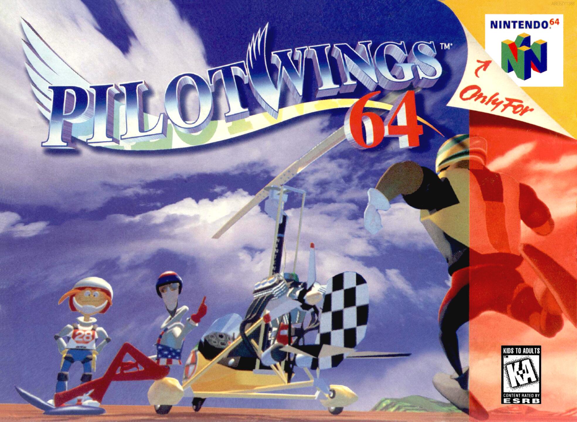 Pilotwings 64 (USA) Cover