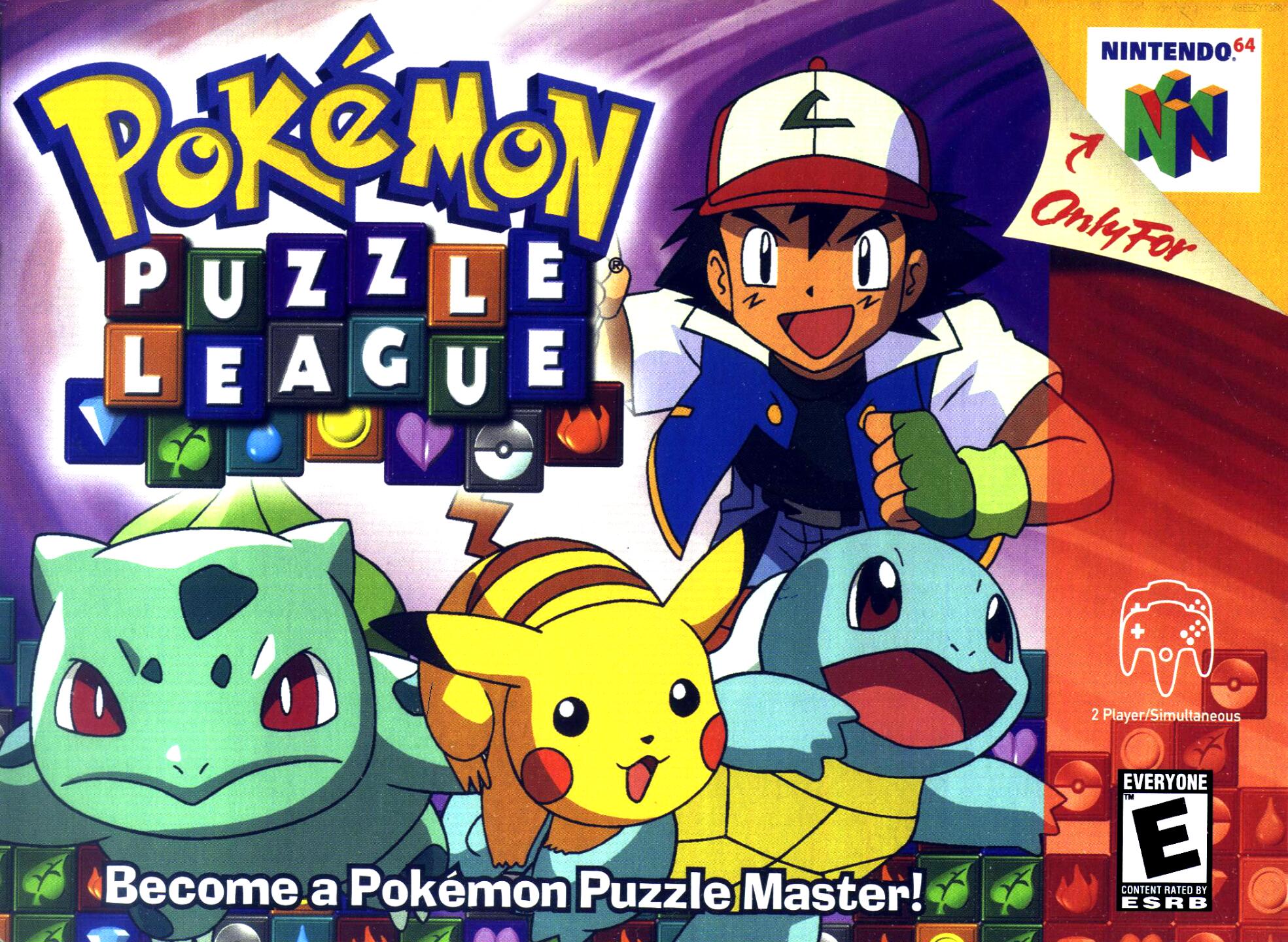 Pokemon Puzzle League (USA) Cover