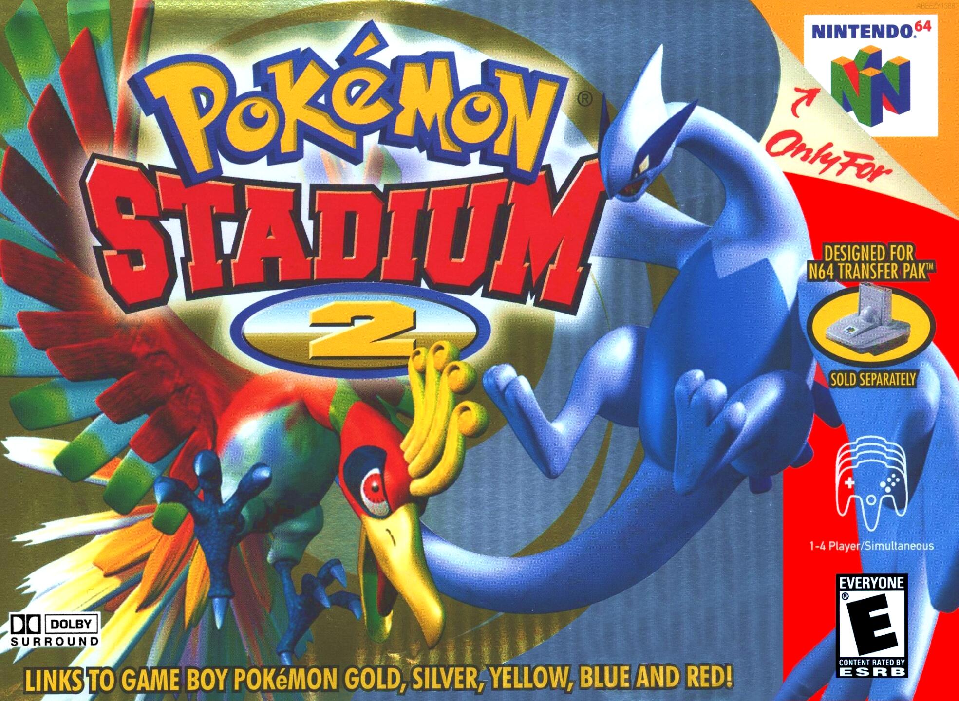 Pokemon Stadium 2 (USA) Cover