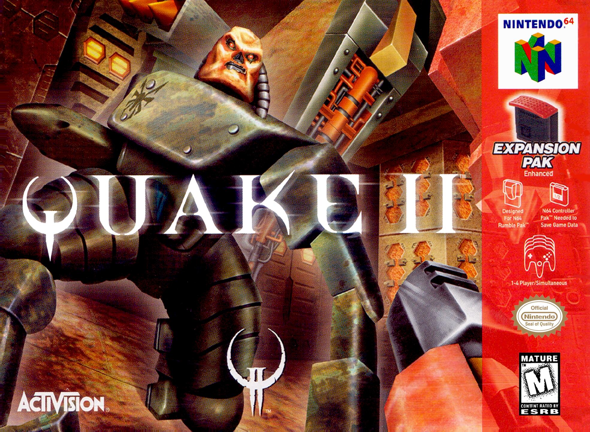Quake II (USA) Cover