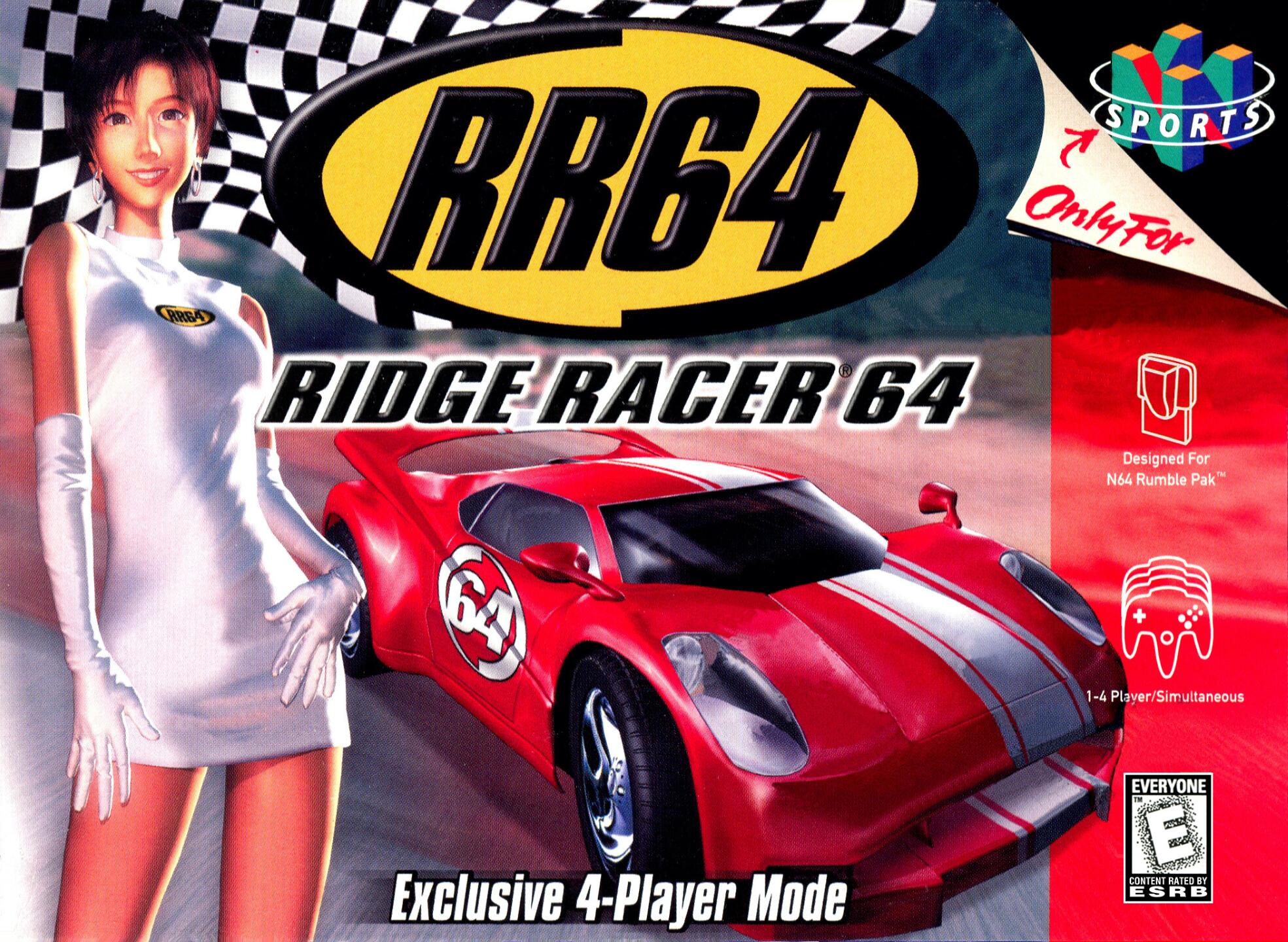 RR64 - Ridge Racer 64 (USA) Cover
