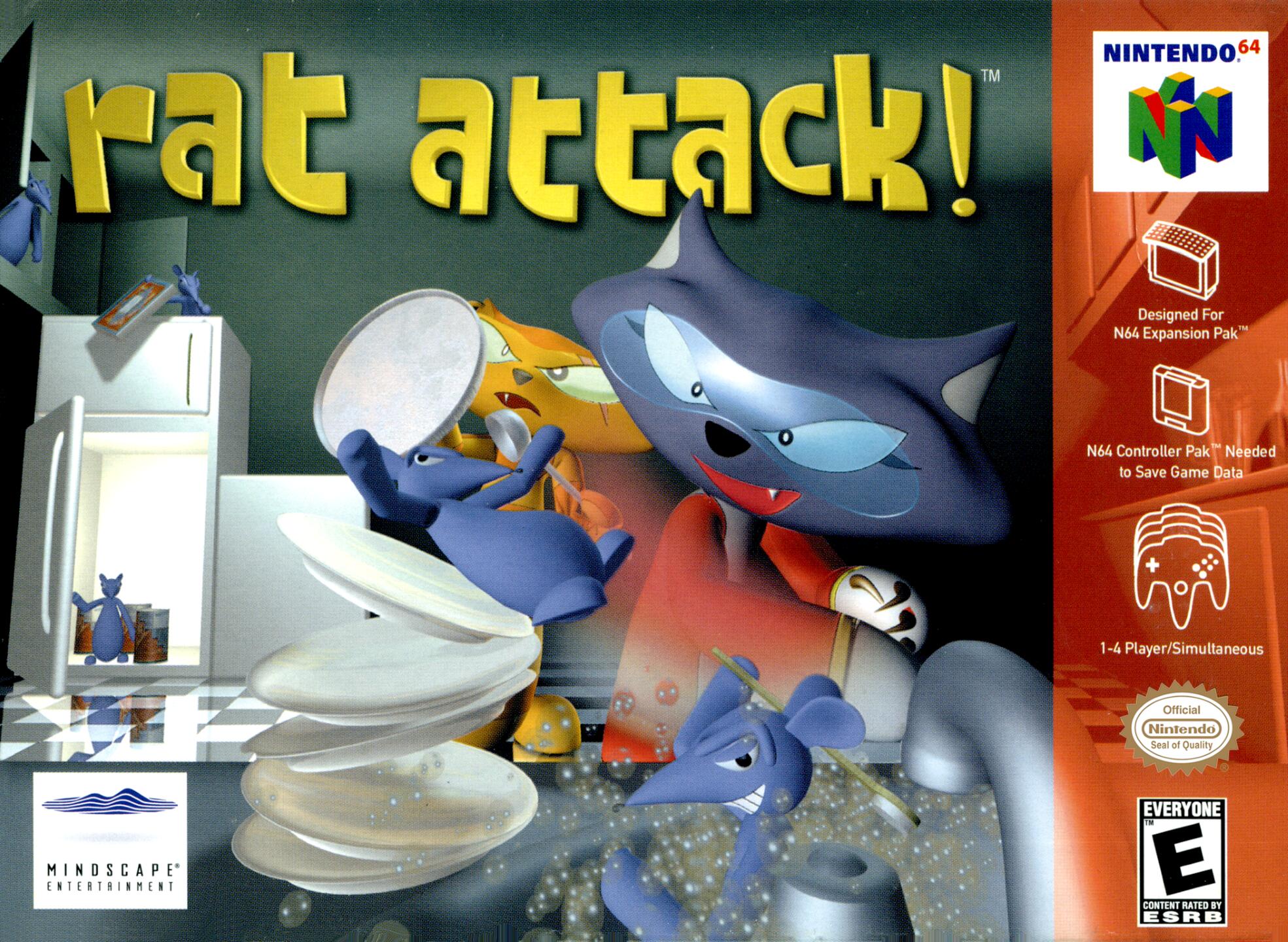 Rat Attack! (USA) Cover