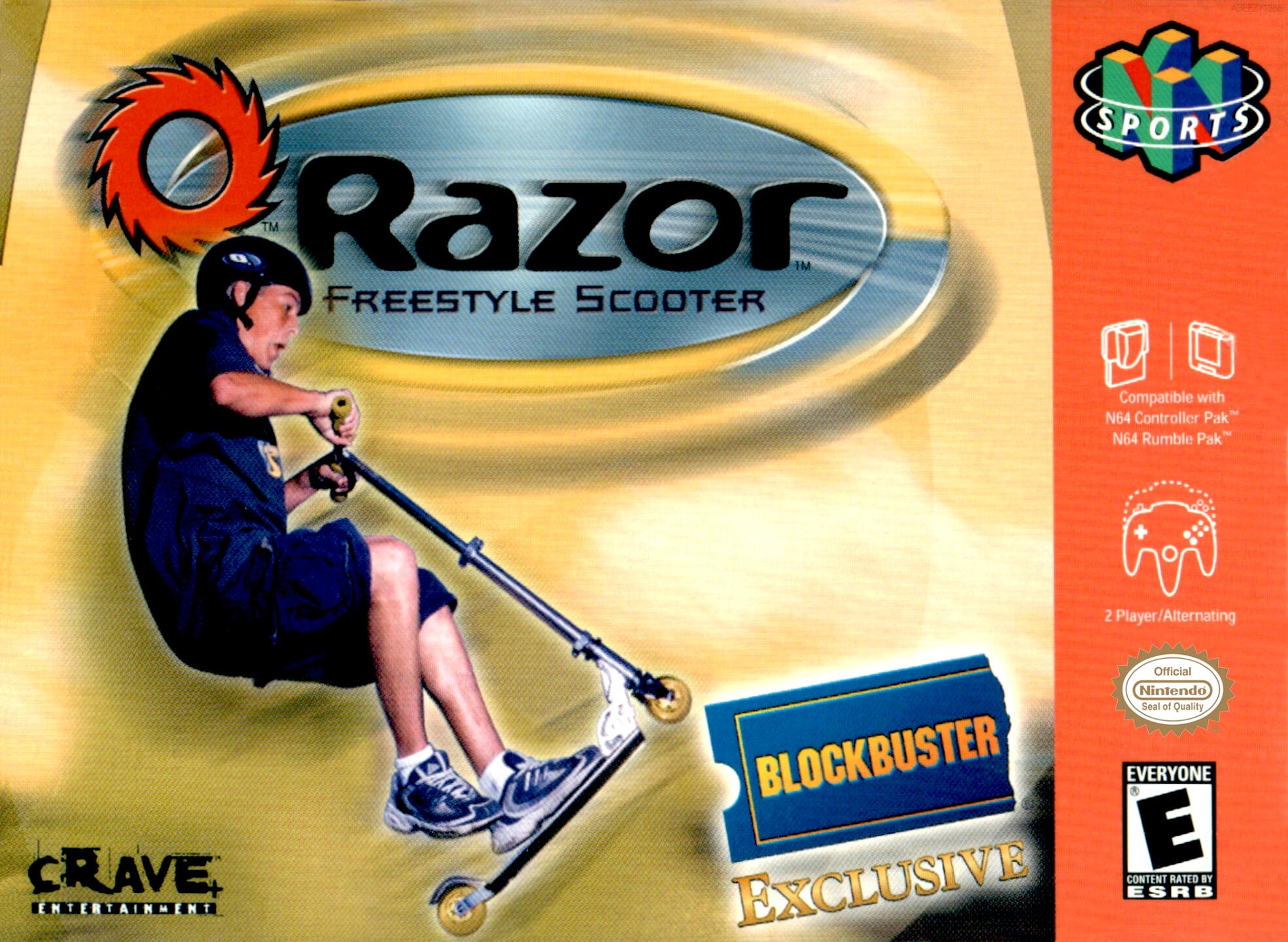 Razor Freestyle Scooter (USA) Cover