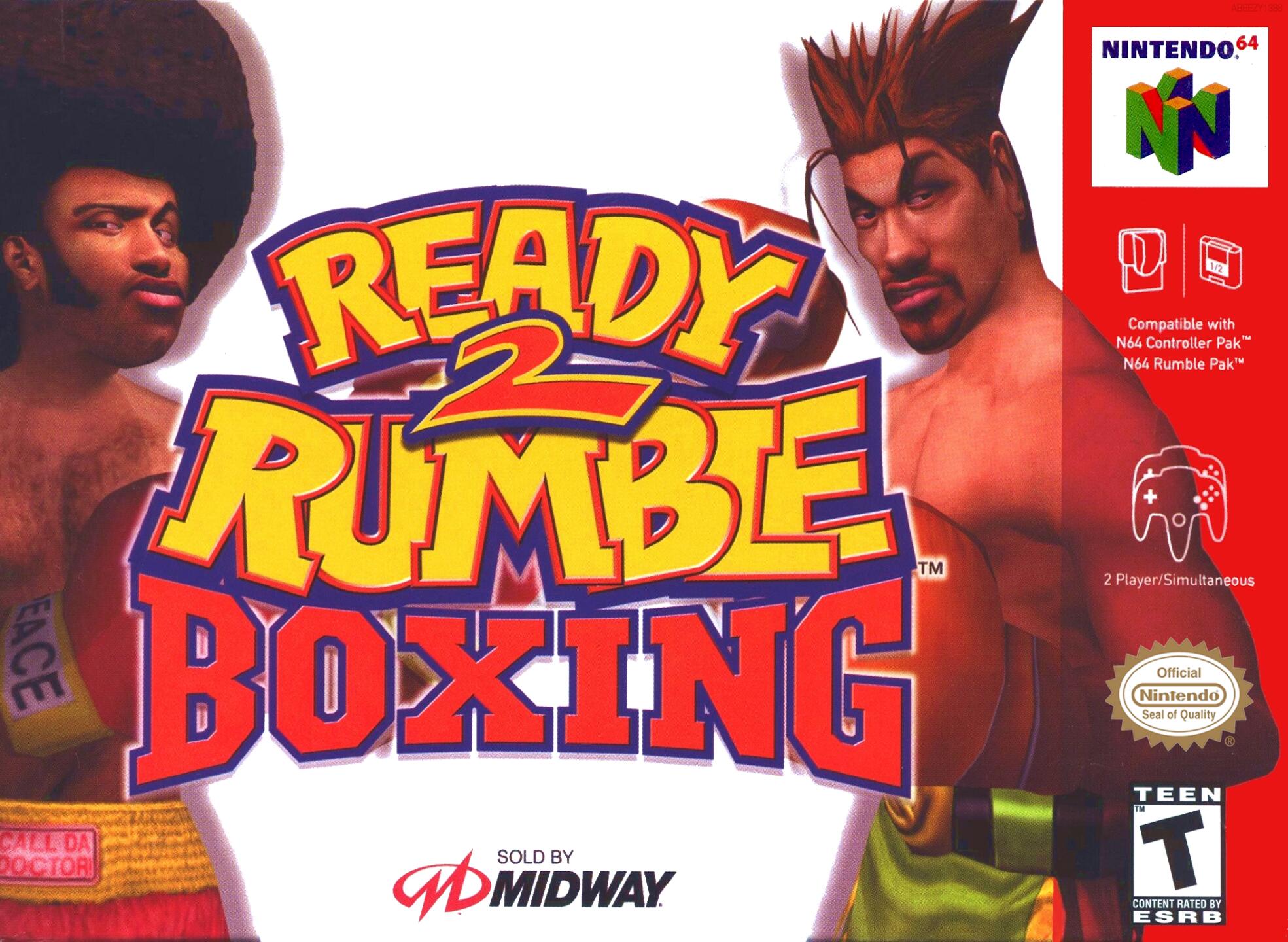 Ready 2 Rumble Boxing (USA) Cover