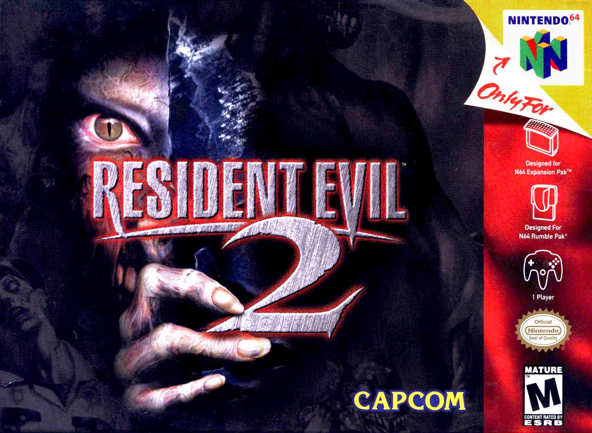 Resident Evil 2 (USA) (Rev 1) Cover