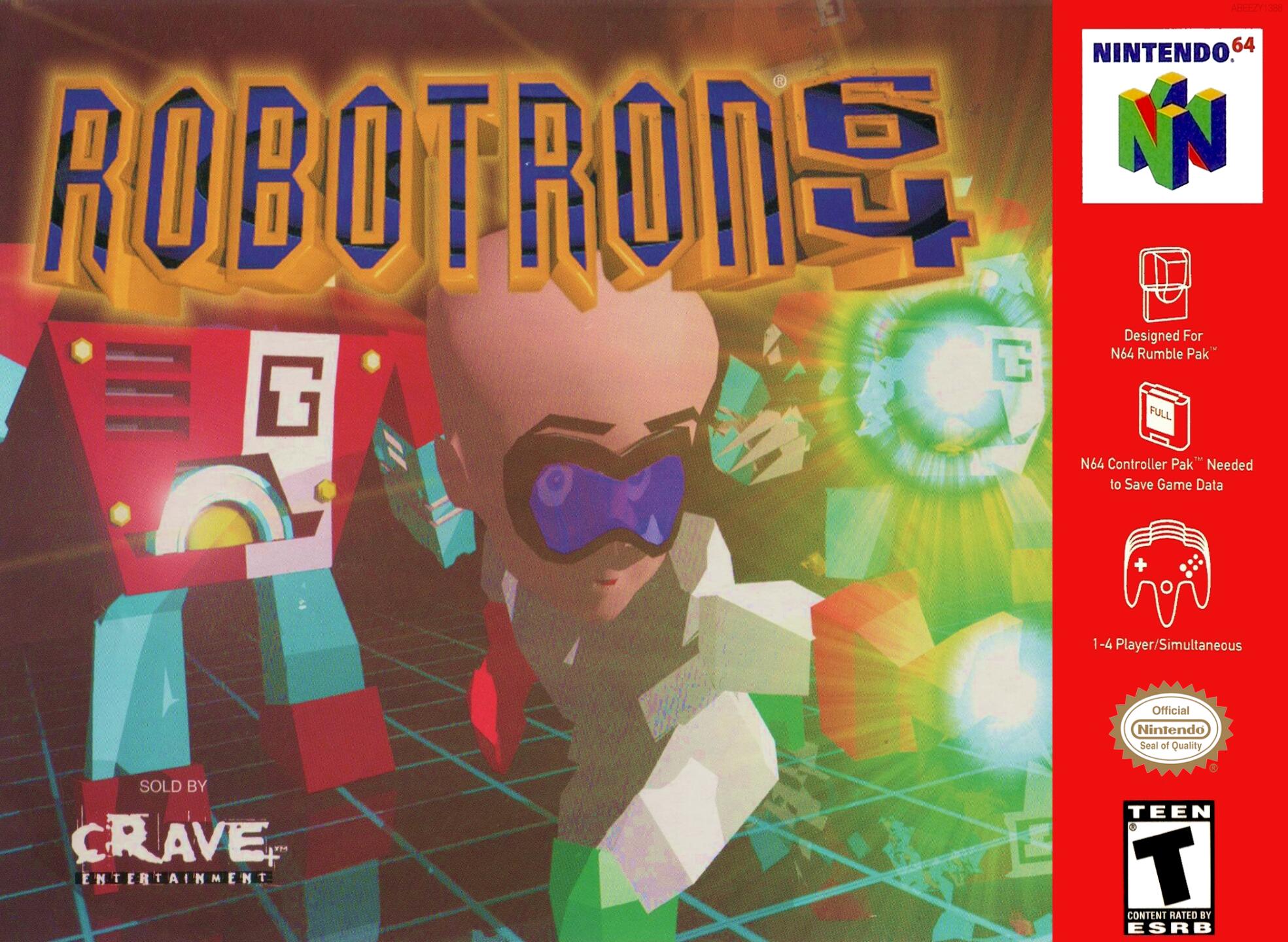 Robotron 64 (USA) Cover