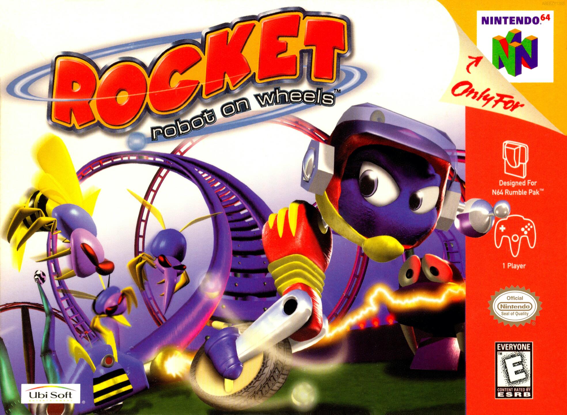 Rocket - Robot on Wheels (USA) Cover