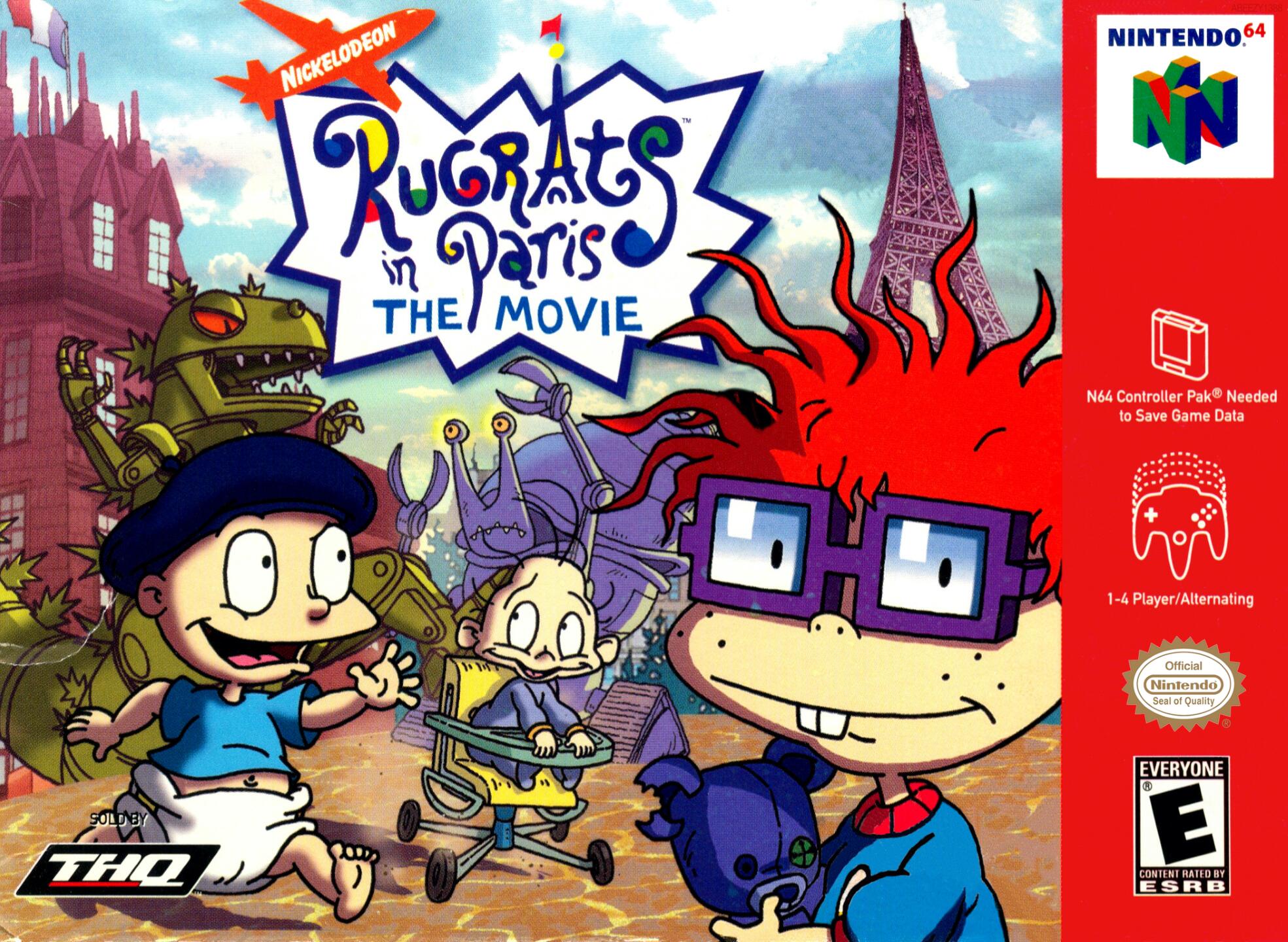 Rugrats in Paris - The Movie (USA) Cover