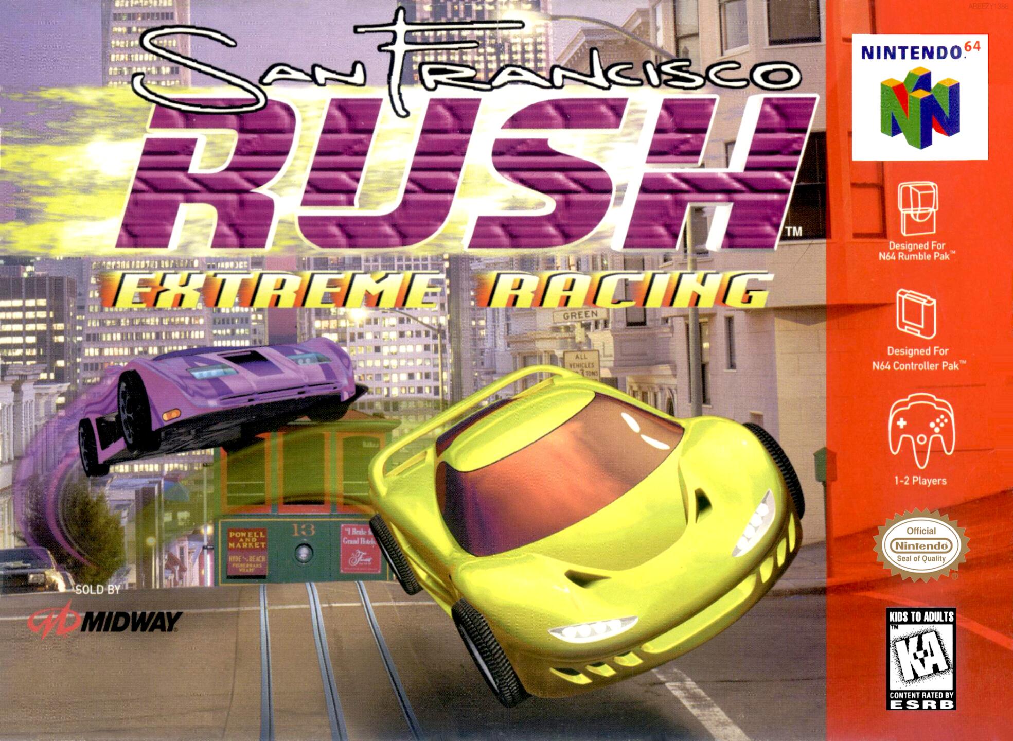 San Francisco Rush - Extreme Racing (USA) (En,Fr,De) (Rev 1) Cover