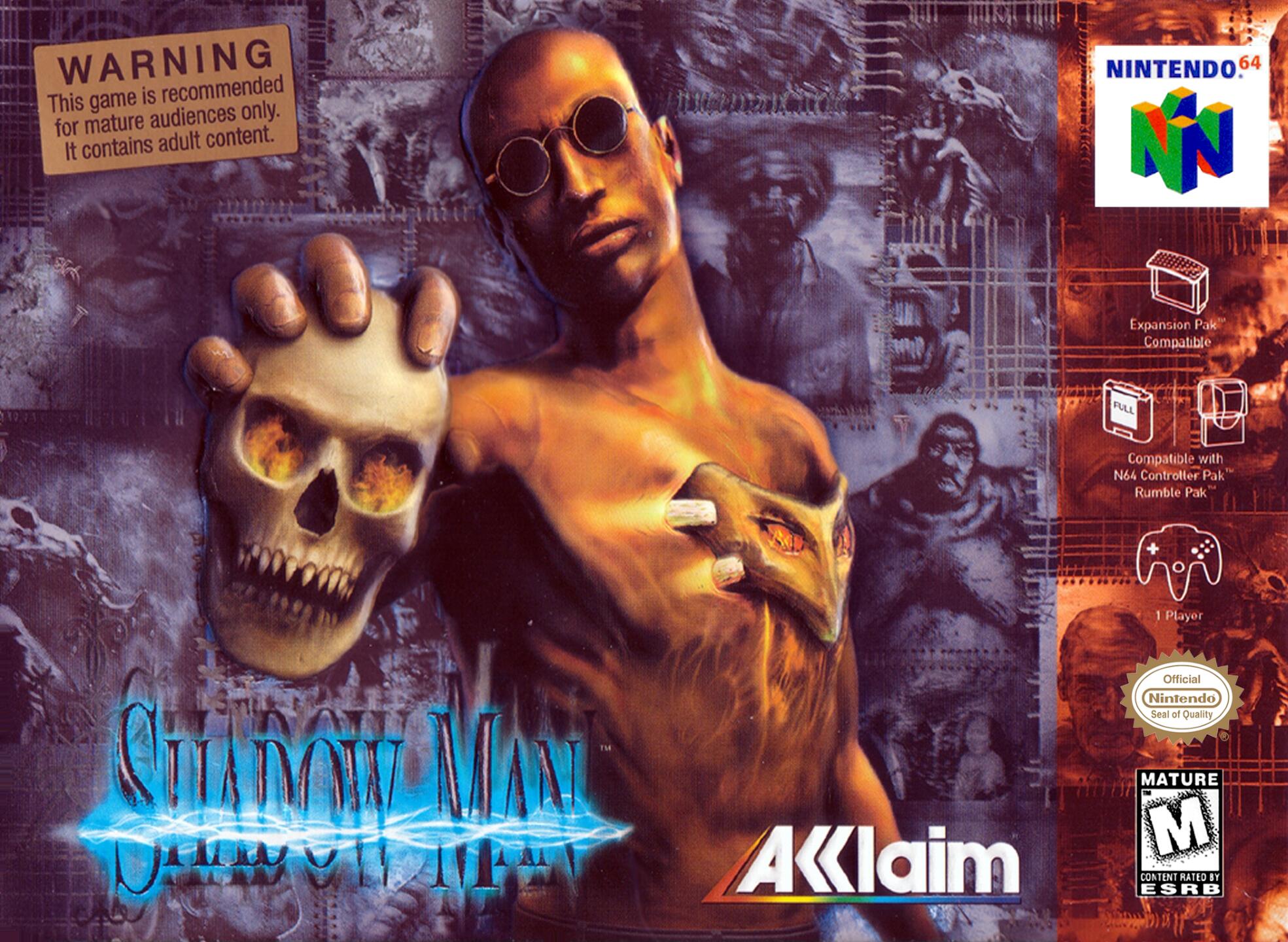 Shadow Man (USA) Cover