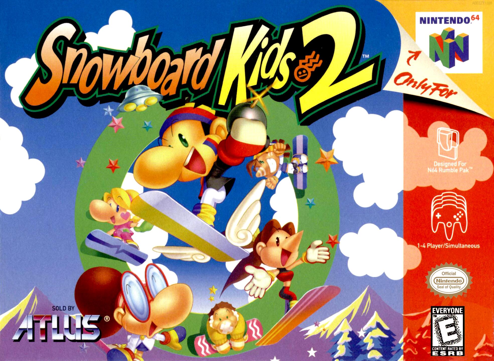 Snowboard Kids 2 (USA) Cover
