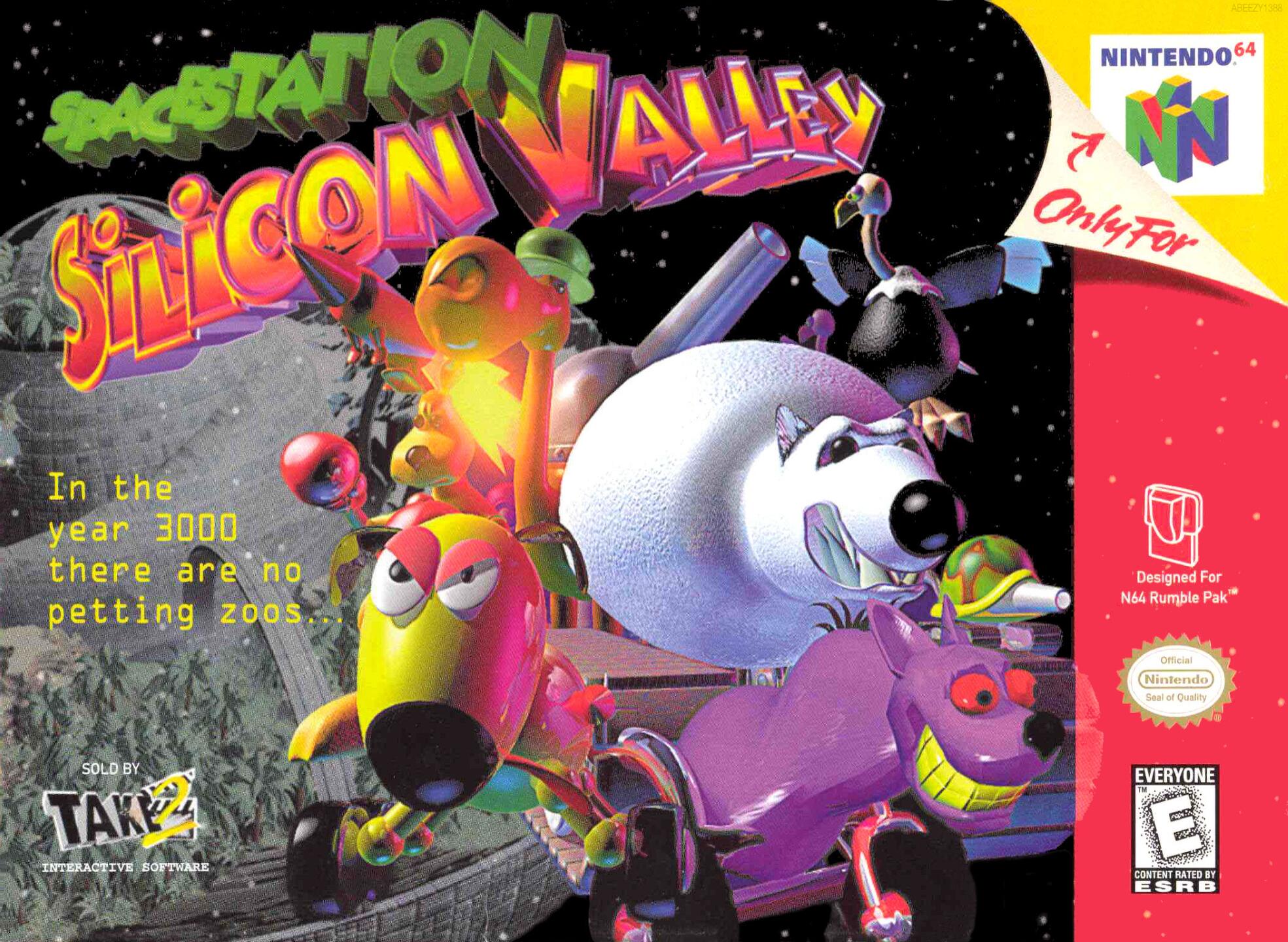 SpaceStation Silicon Valley (USA) (Rev 1) Cover
