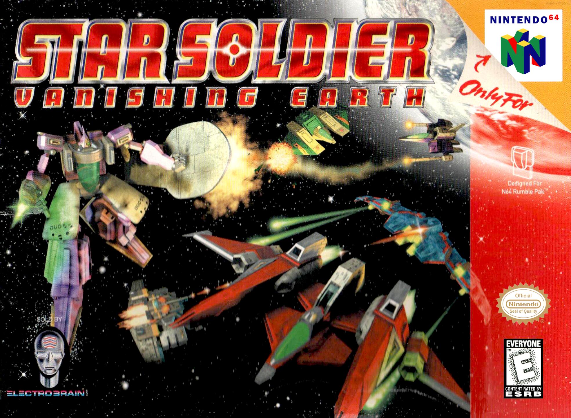 Star Soldier - Vanishing Earth (USA) Cover