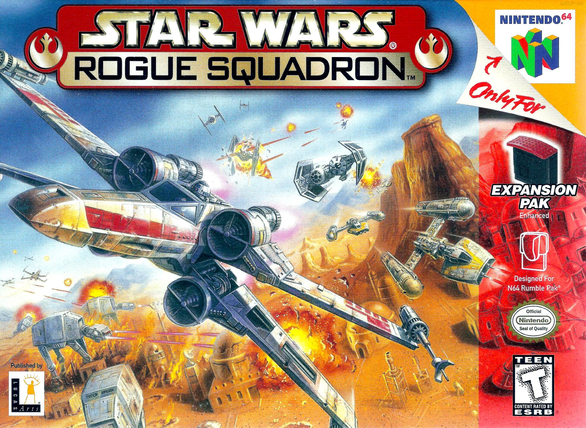 Star Wars - Rogue Squadron (USA) (Rev 1) Cover