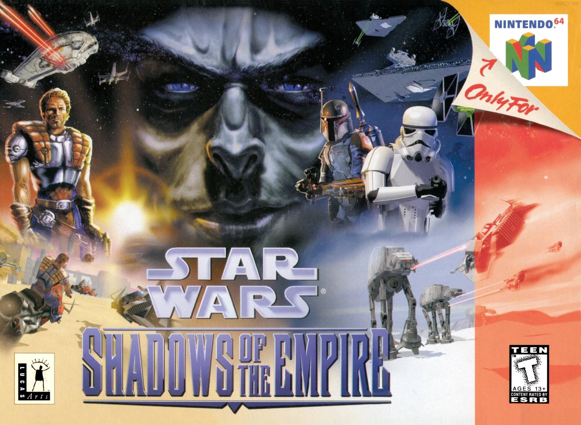 Star Wars - Shadows of the Empire (USA) (Rev 2) Cover