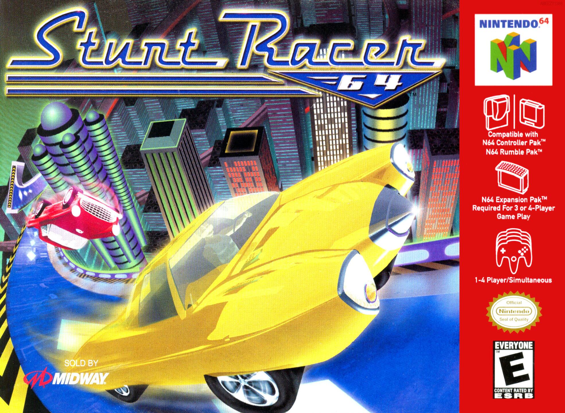 Stunt Racer 64 (USA) Cover