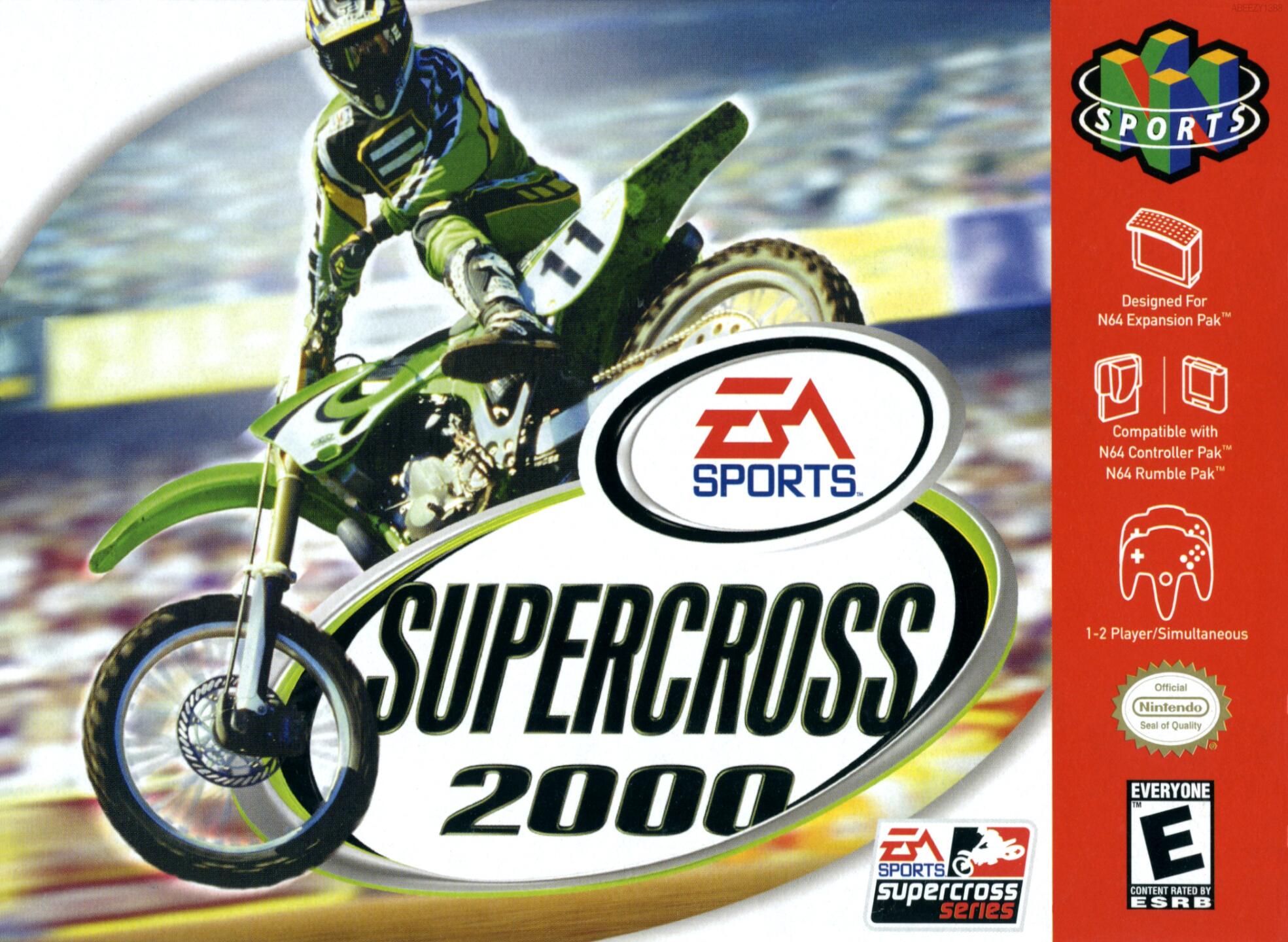Supercross 2000 (USA) Cover
