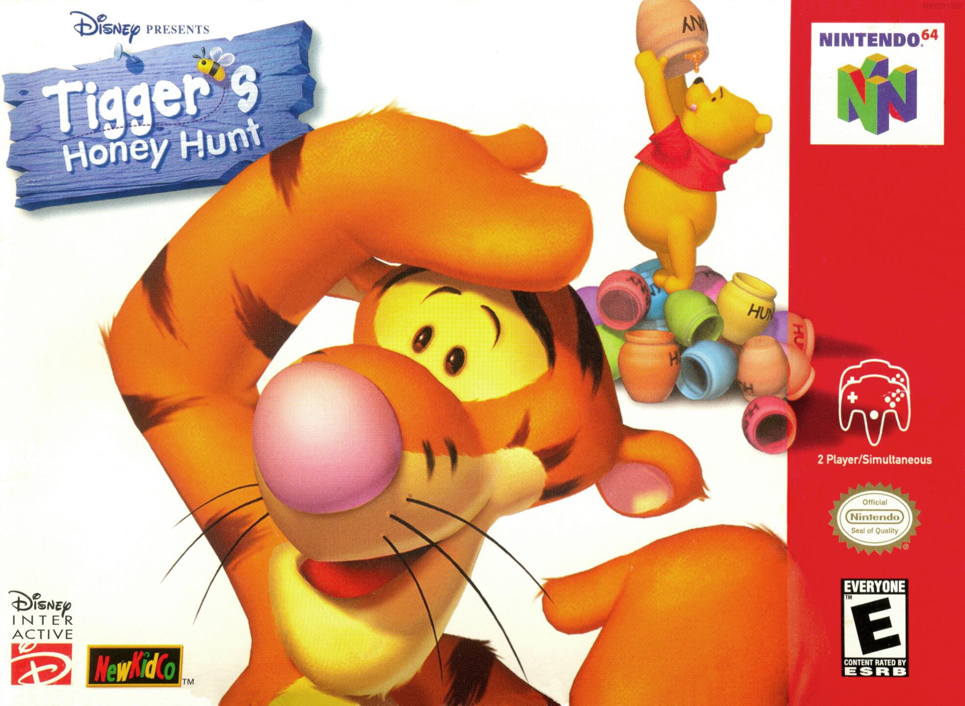 Tigger's Honey Hunt (USA) Cover