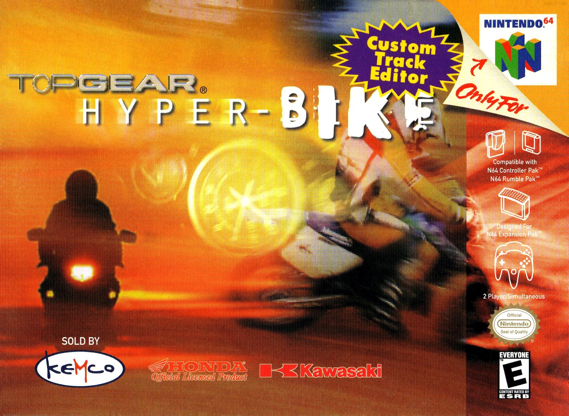 Top Gear Hyper-Bike (USA) Cover