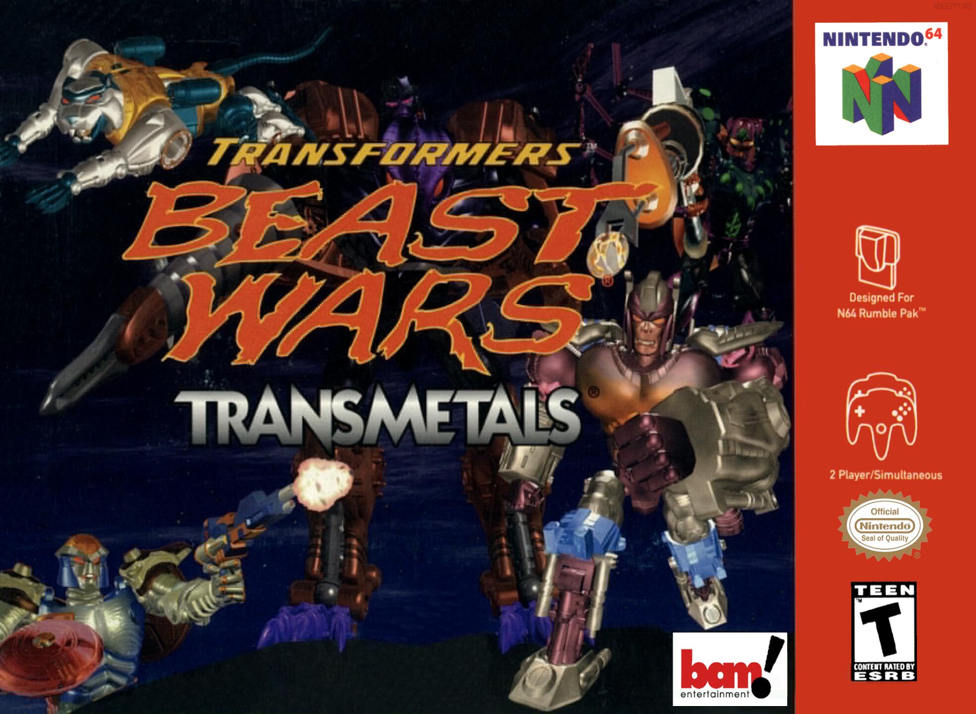 Transformers - Beast Wars Transmetals (USA) Cover