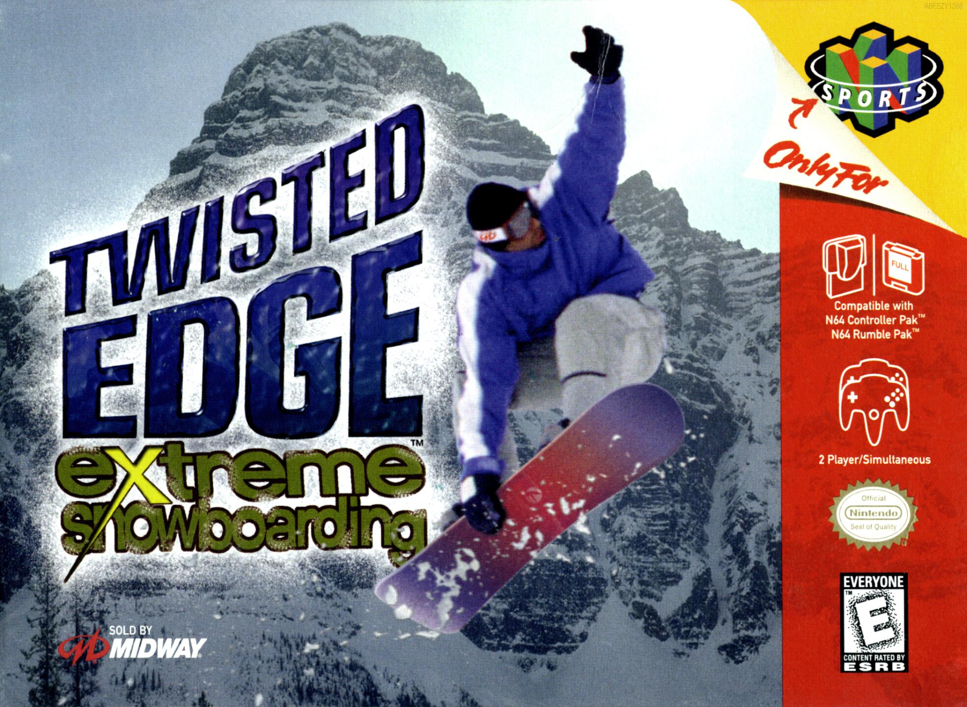Twisted Edge - Extreme Snowboarding (USA) Cover