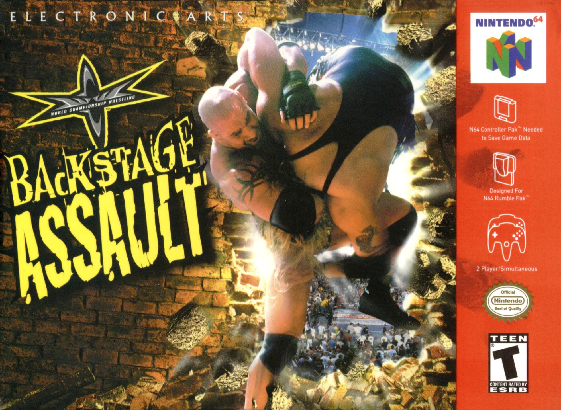 WCW Backstage Assault (USA) Cover
