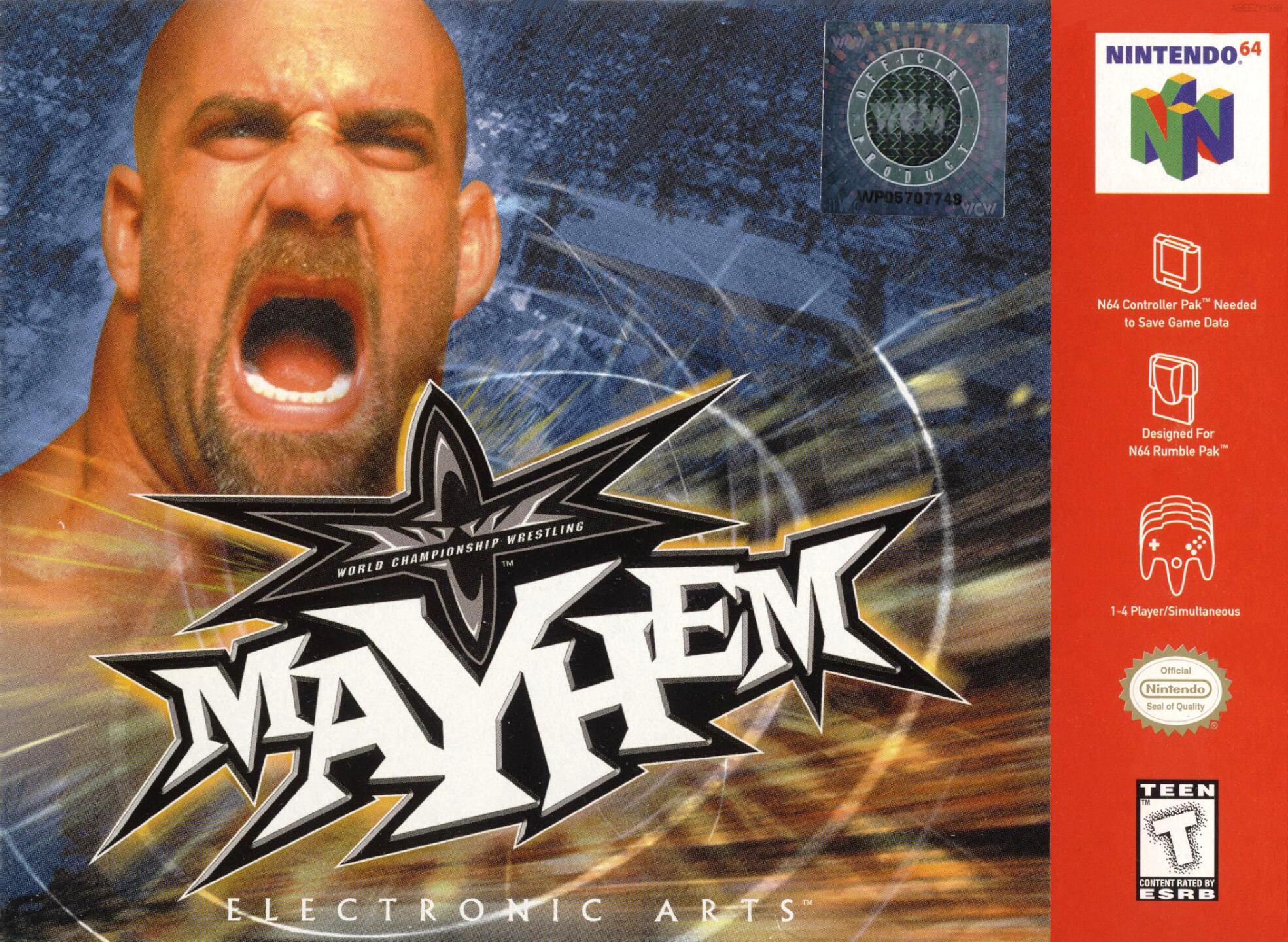 WCW Mayhem (USA) Cover