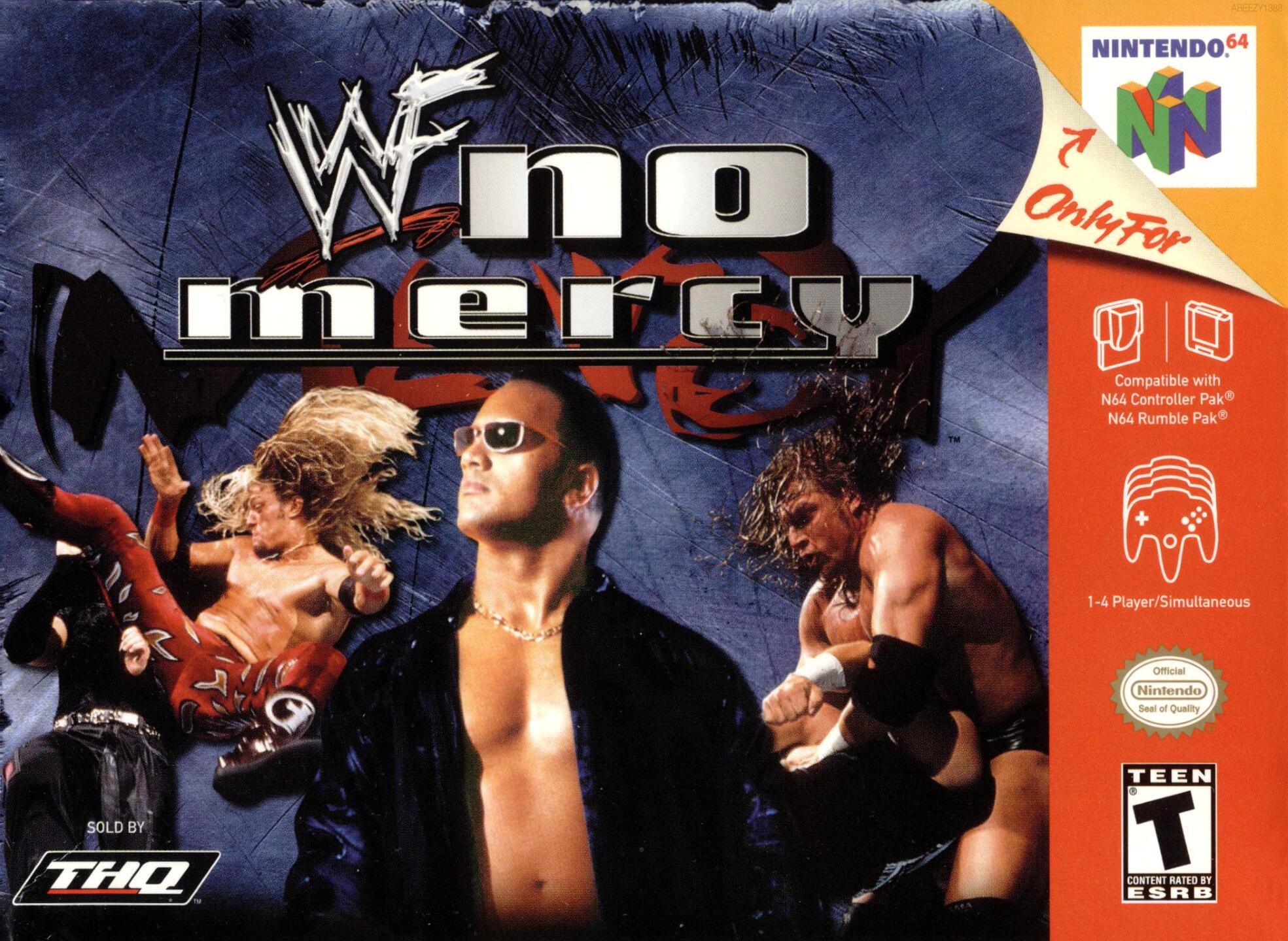WWF No Mercy (USA) (Rev 1) Cover