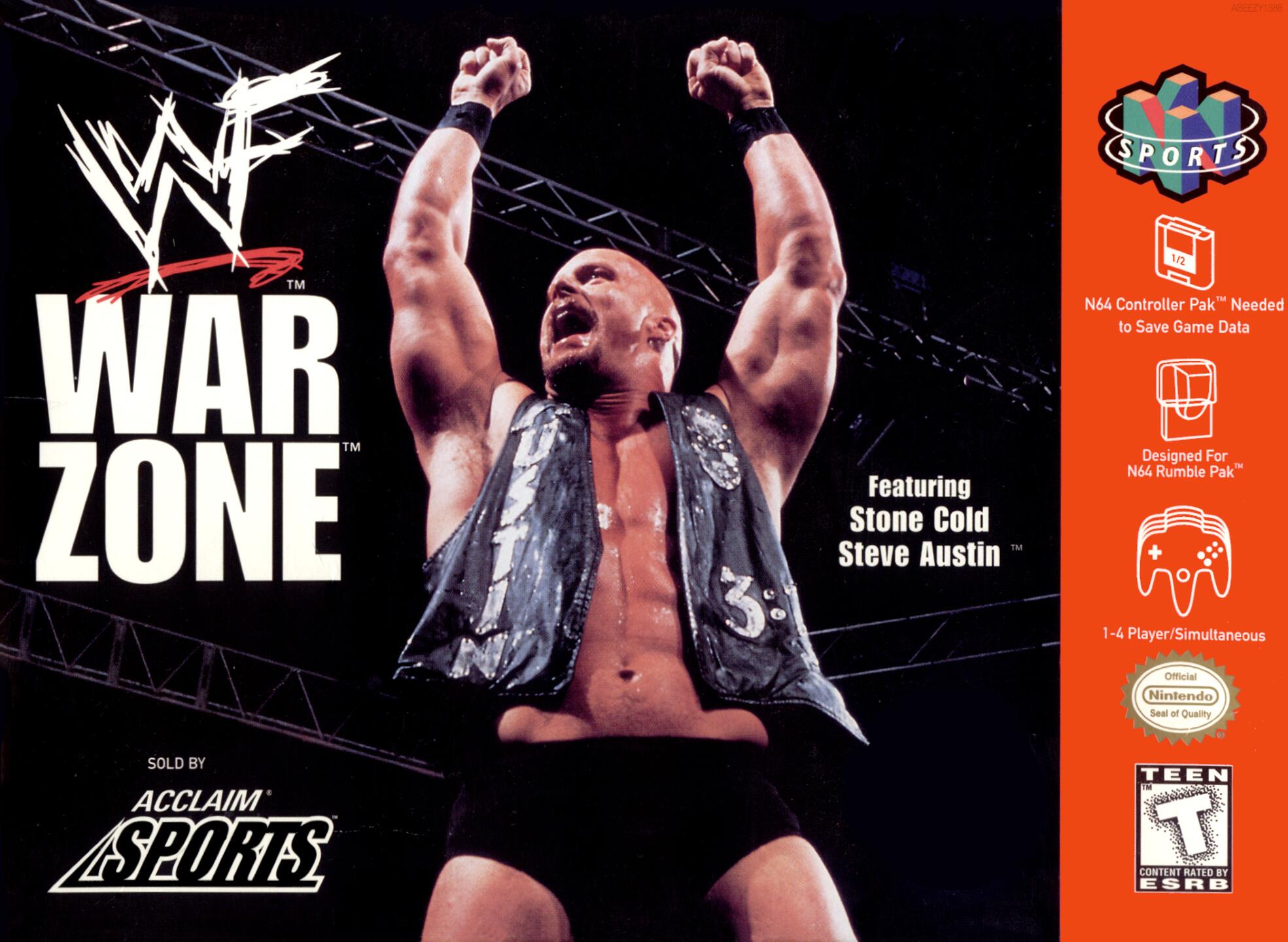 WWF War Zone (USA) Cover