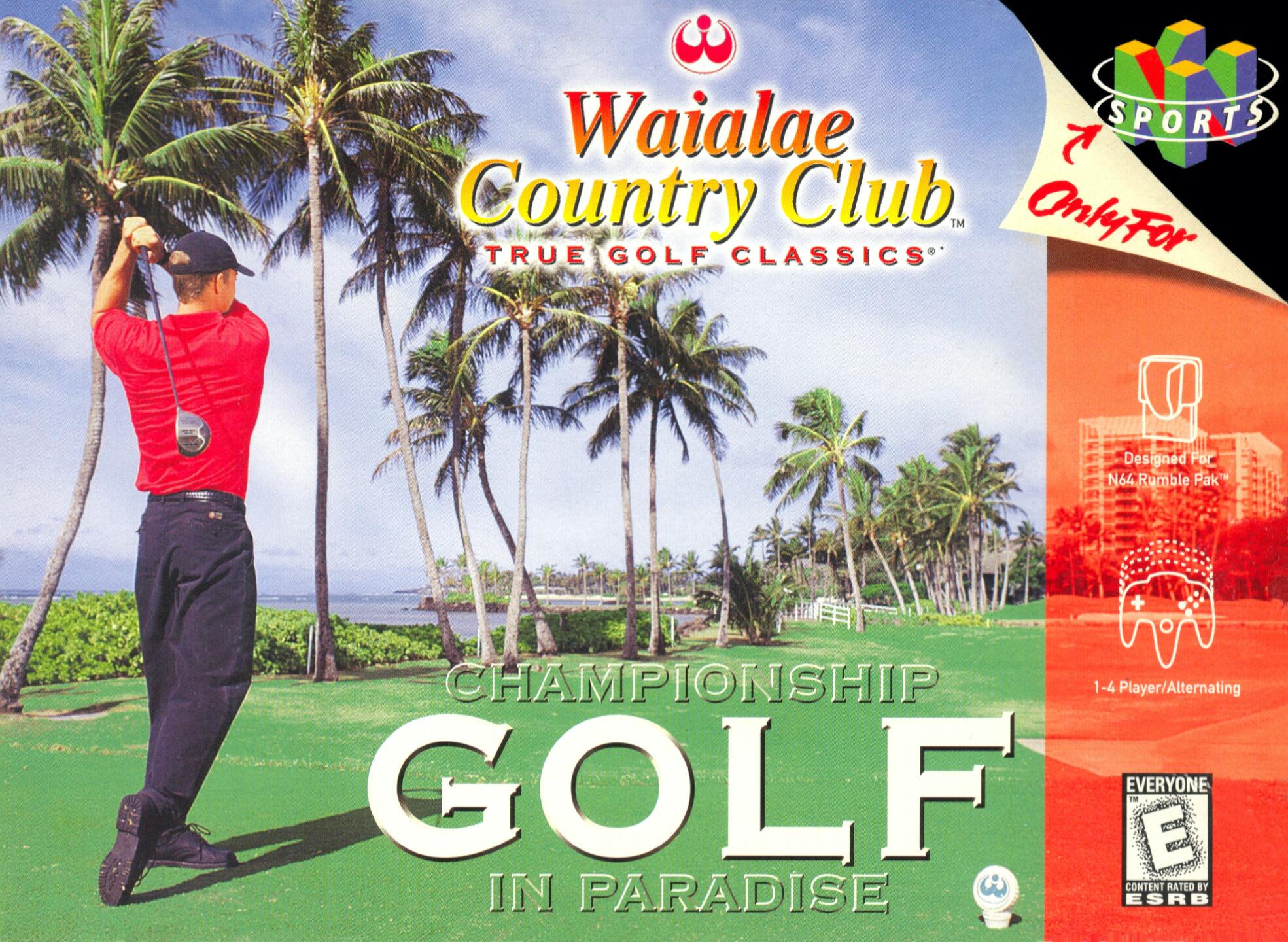 Waialae Country Club - True Golf Classics (USA) (Rev 1) Cover