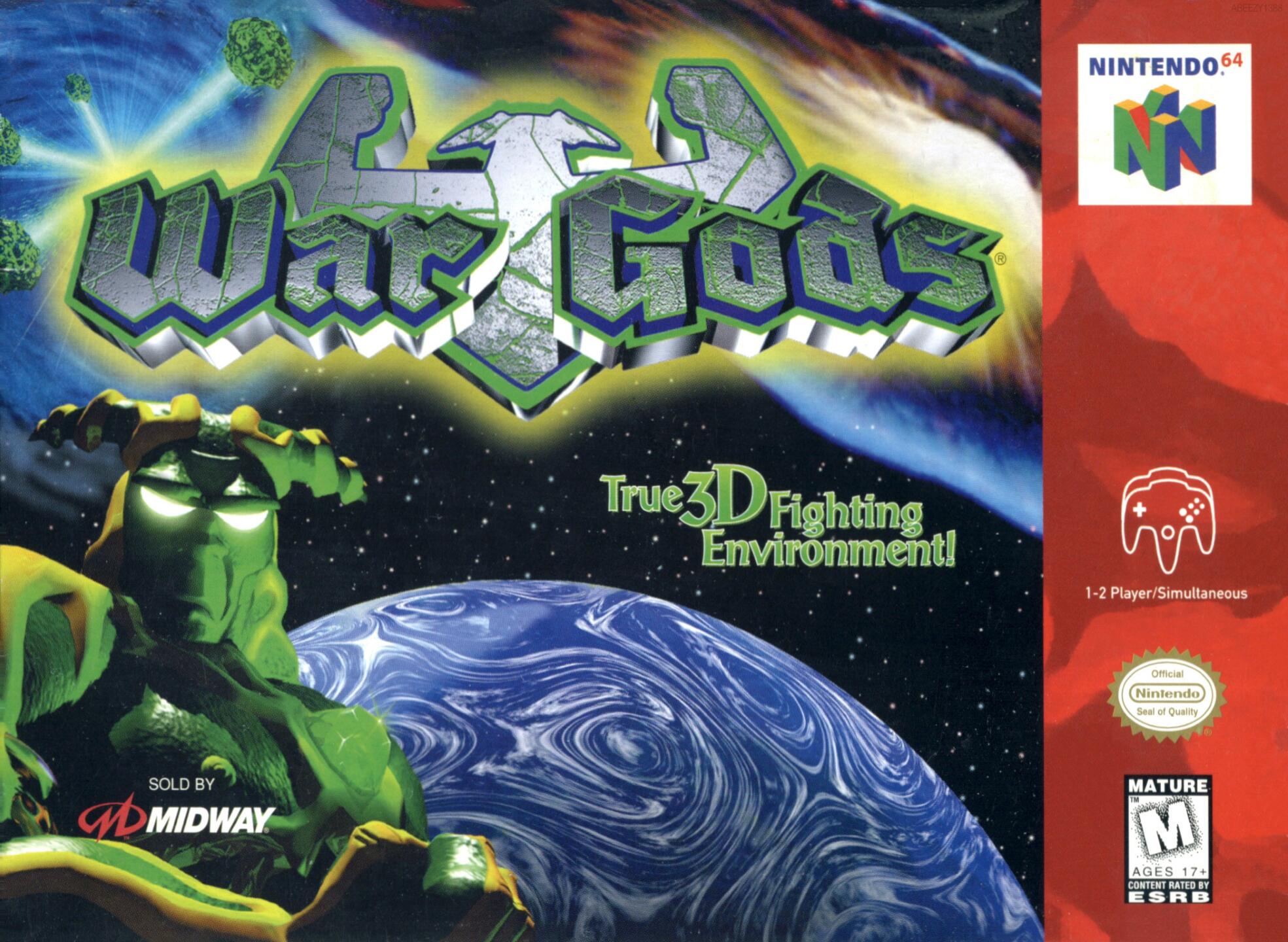 War Gods (USA) Cover