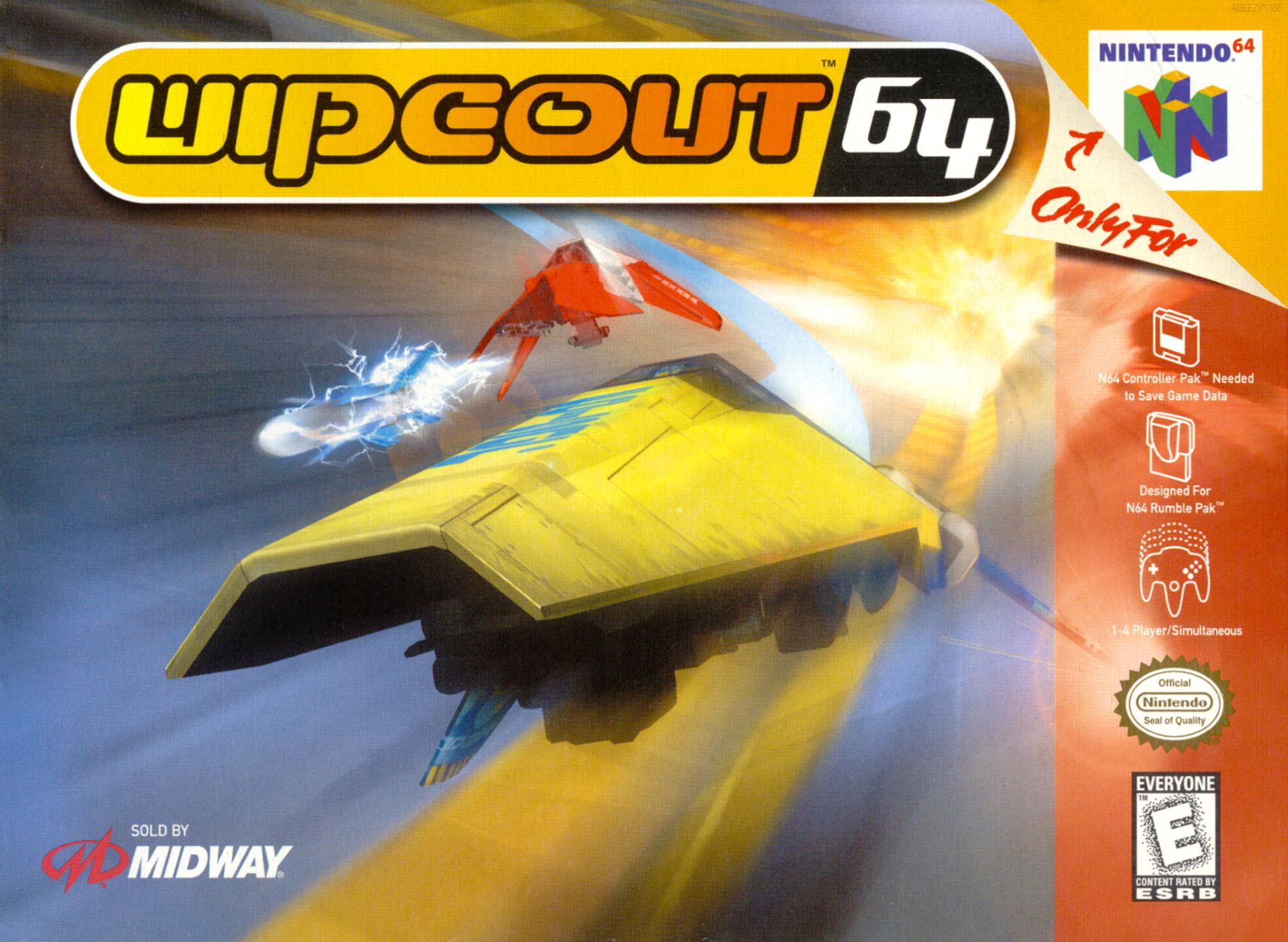 Wipeout 64 (USA) Cover