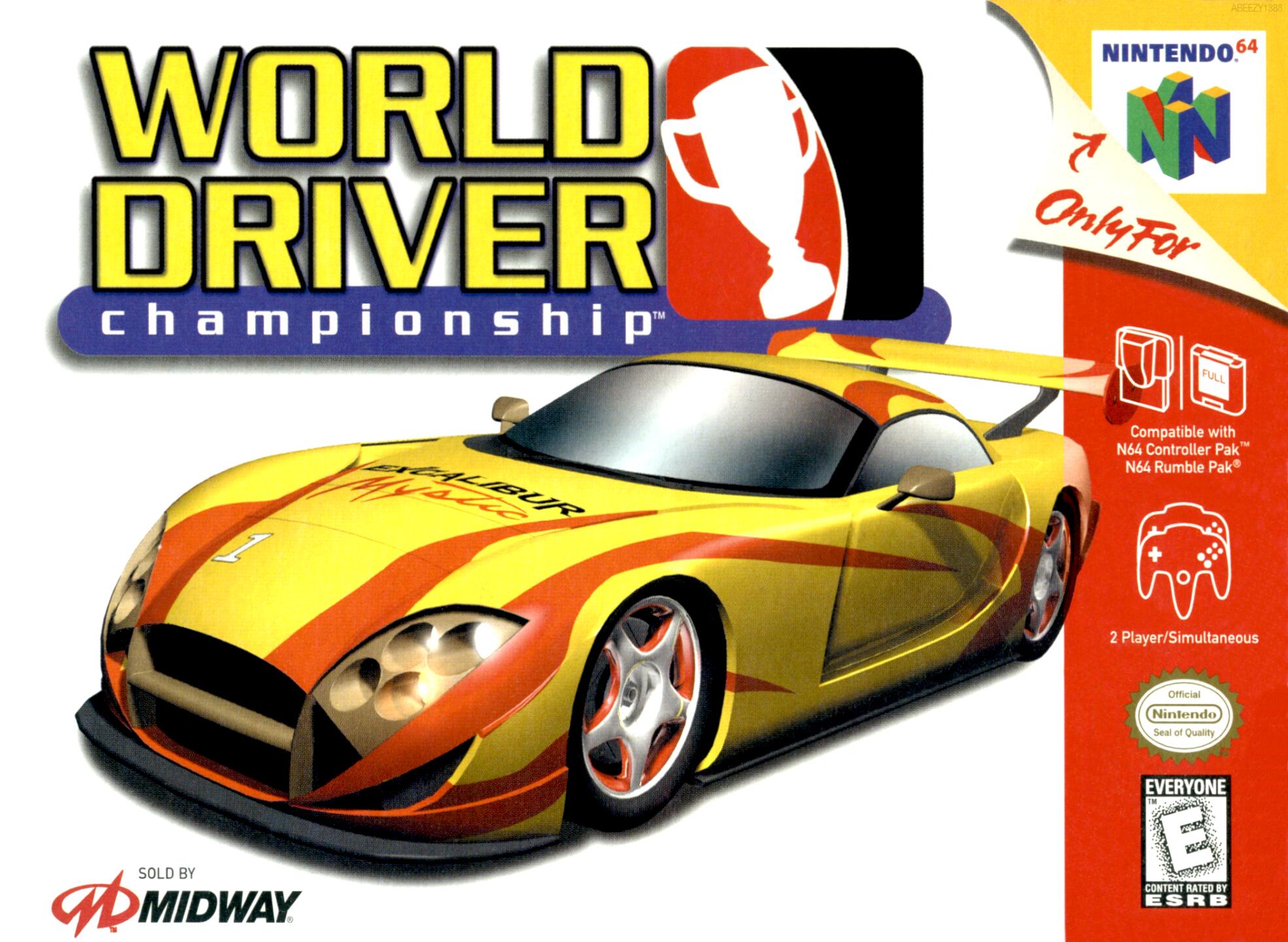 World Driver Championship (USA) Cover