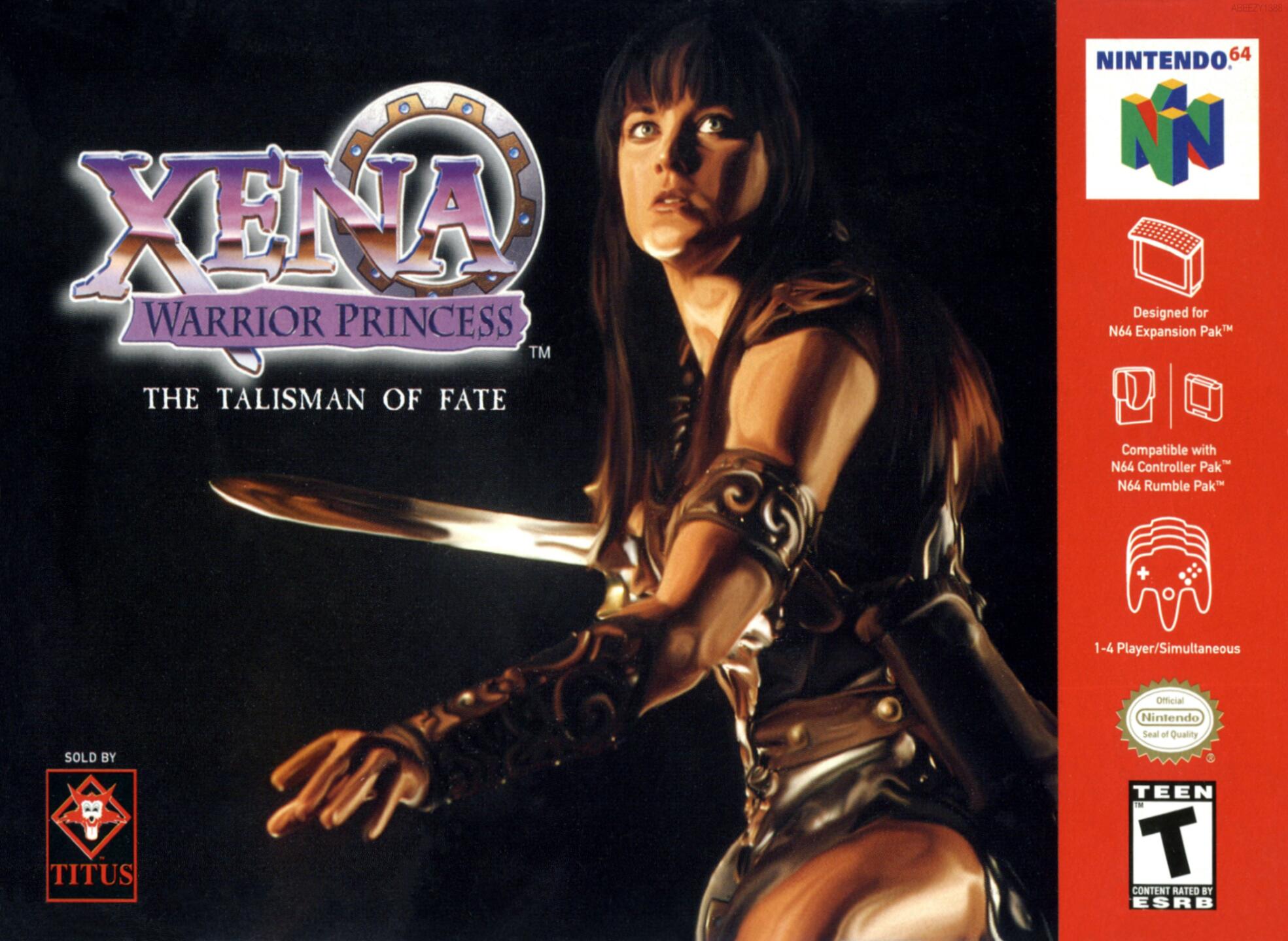 Xena - Warrior Princess - The Talisman of Fate (USA) Cover