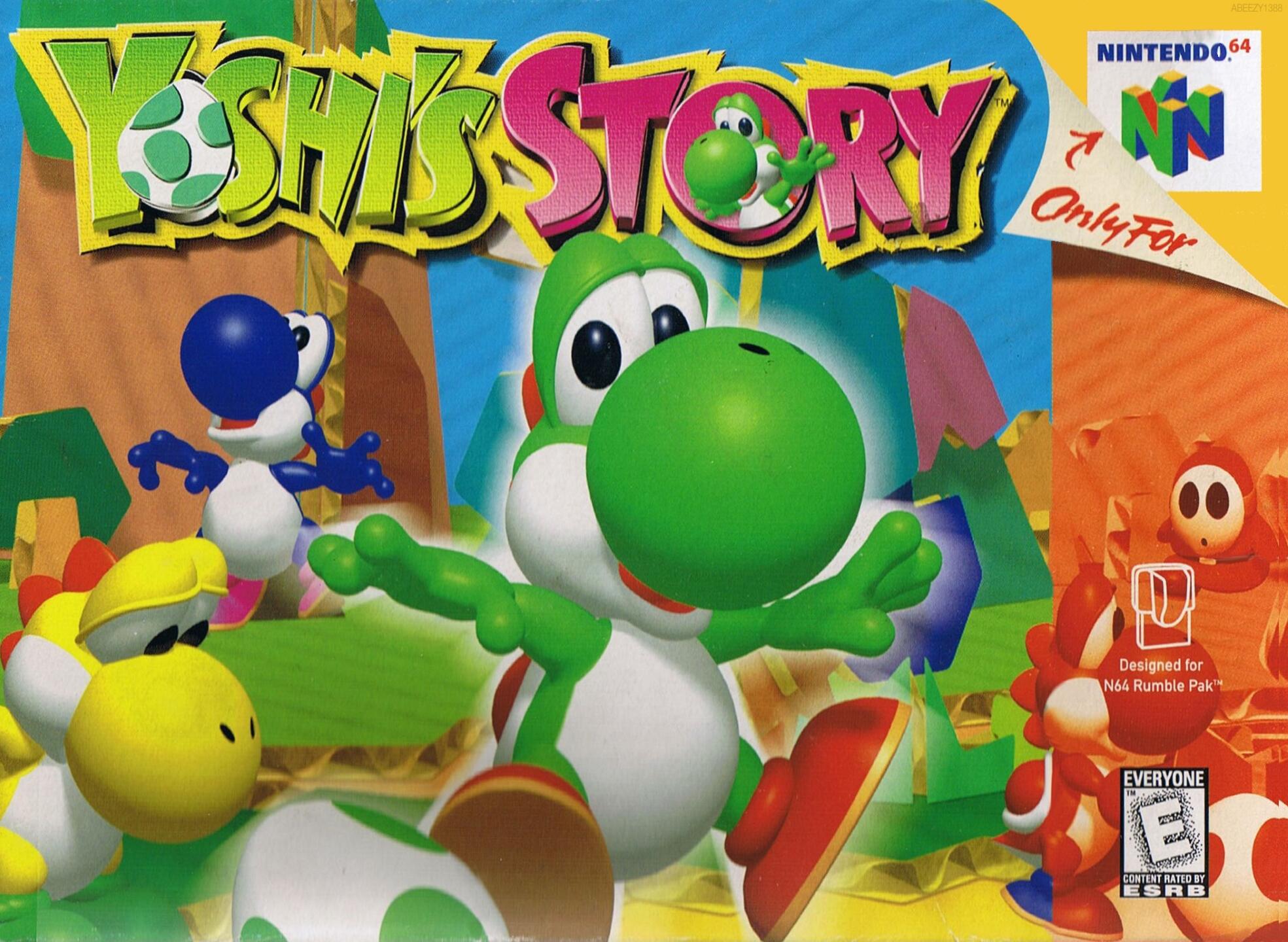 Yoshi's Story (USA) (En,Ja) Cover