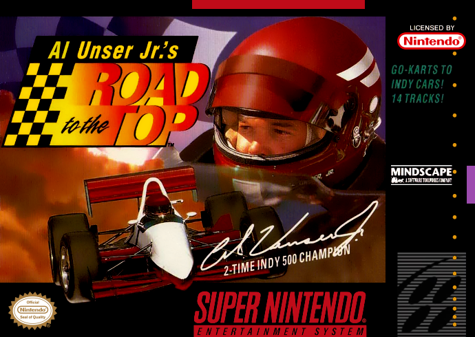 Al Unser Jr.'s Road to the Top (USA) Cover