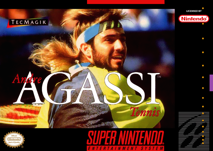 Andre Agassi Tennis (USA) Cover