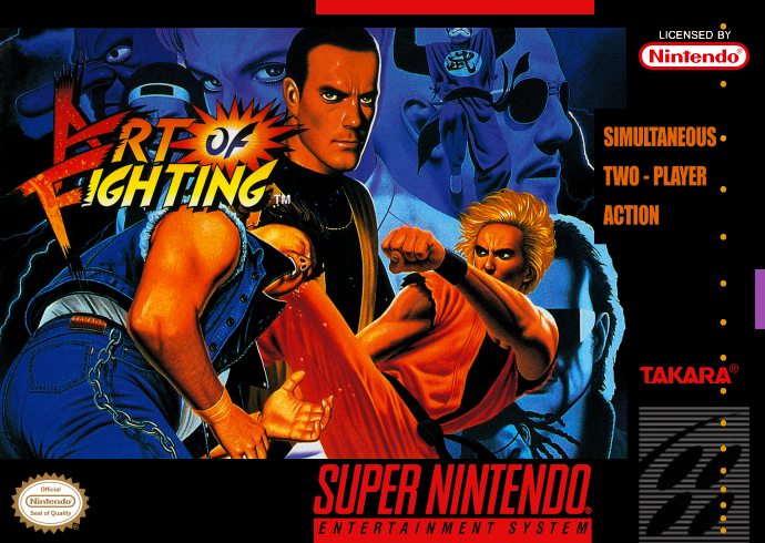 Art of Fighting (USA) Cover