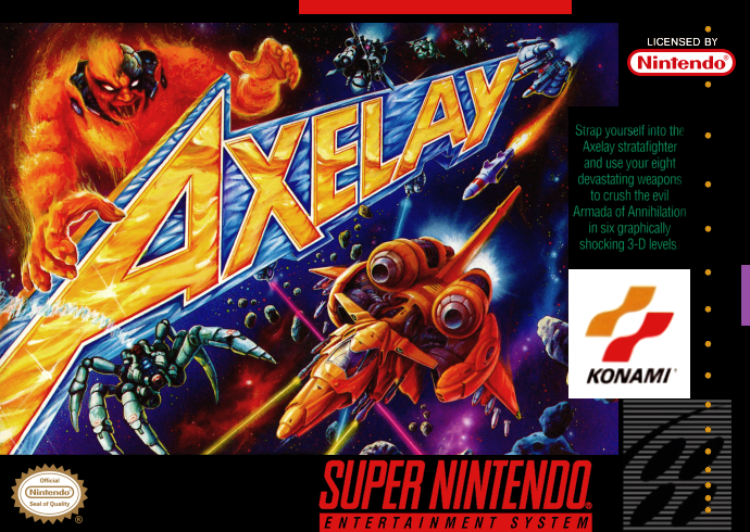 Axelay (USA) Cover