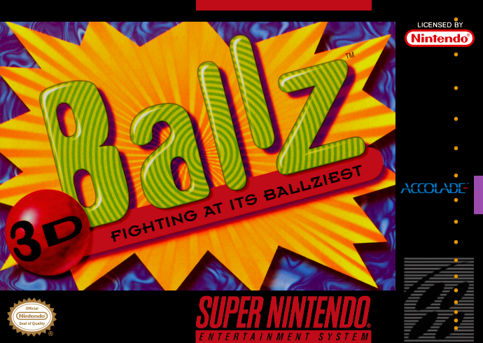 Ballz 3D - Fighting at Its Ballziest (USA) Cover