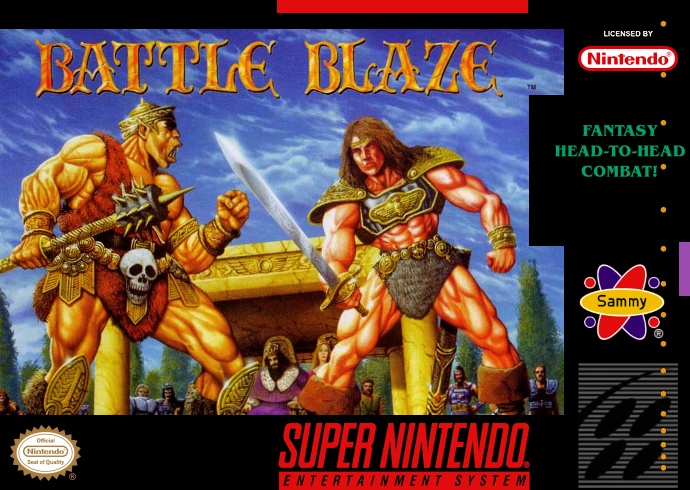 Battle Blaze (USA) Cover