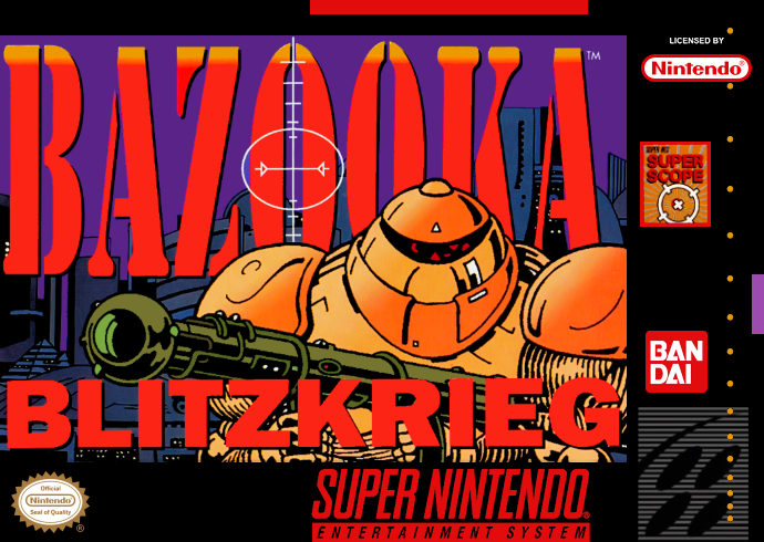 Bazooka Blitzkrieg (USA) Cover
