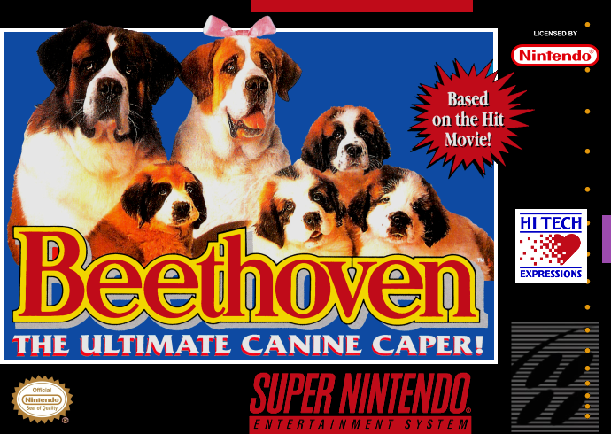 Beethoven - The Ultimate Canine Caper! (USA) Cover