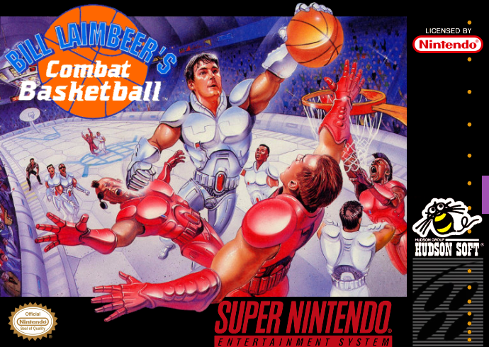 Bill Laimbeer's Combat Basketball (USA) Cover