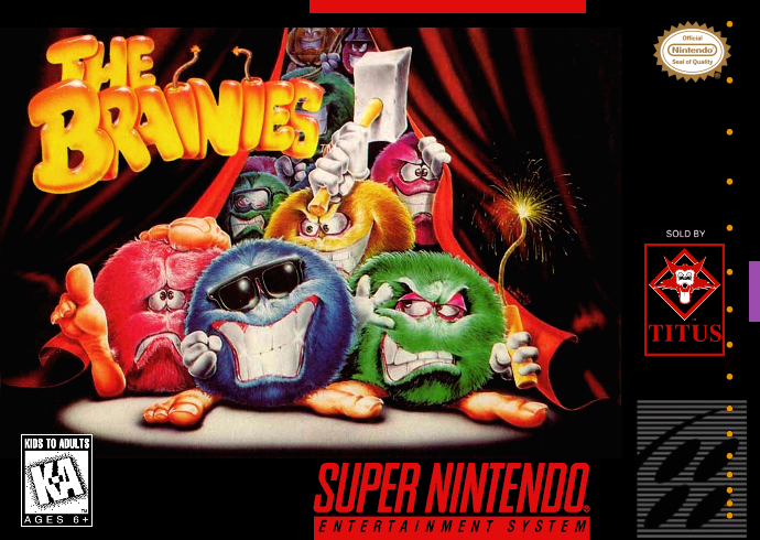 Brainies, The (USA) Cover